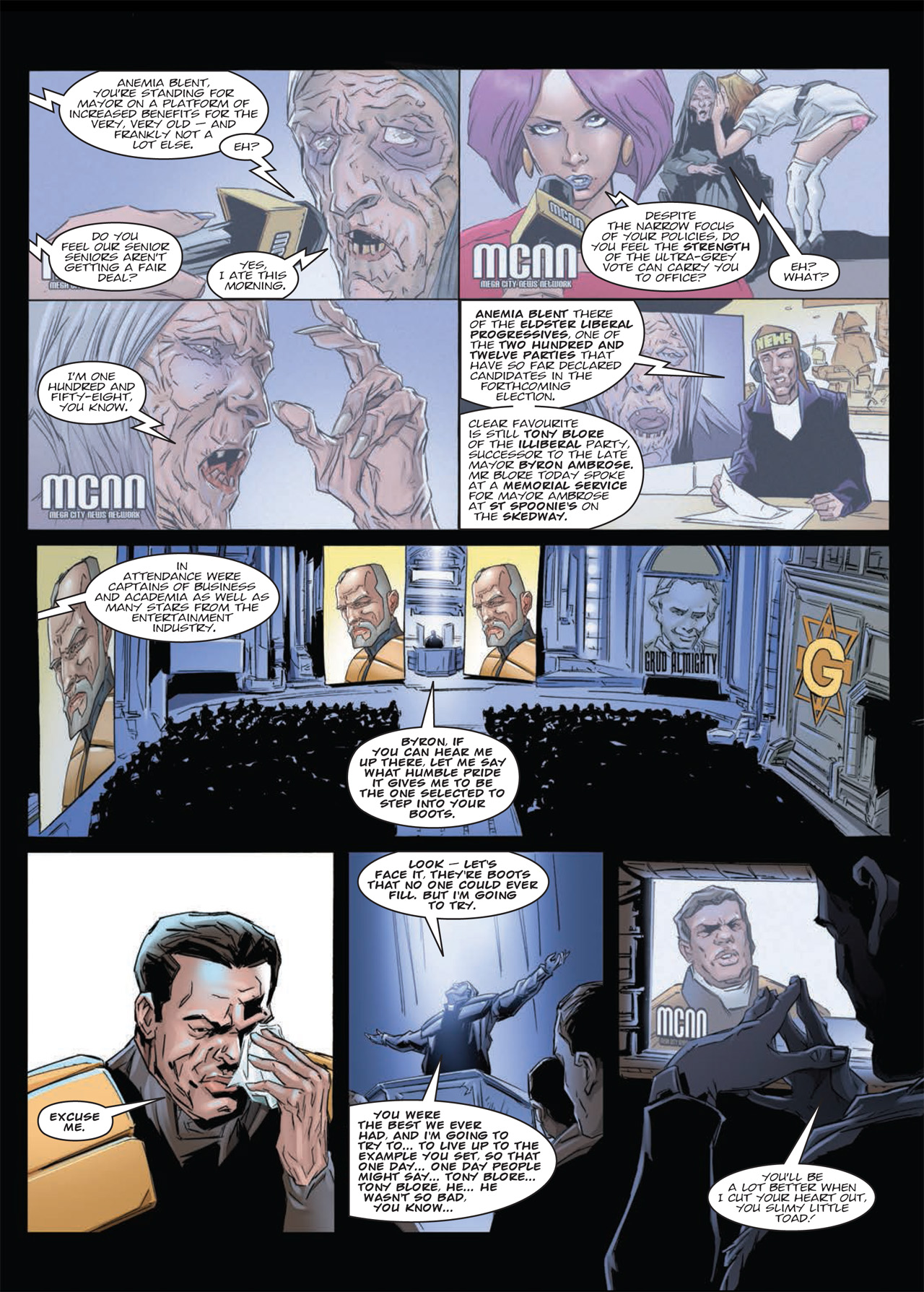 Read online Judge Dredd: Day of Chaos - The Fourth Faction comic -  Issue # TPB (Part 1) - 96