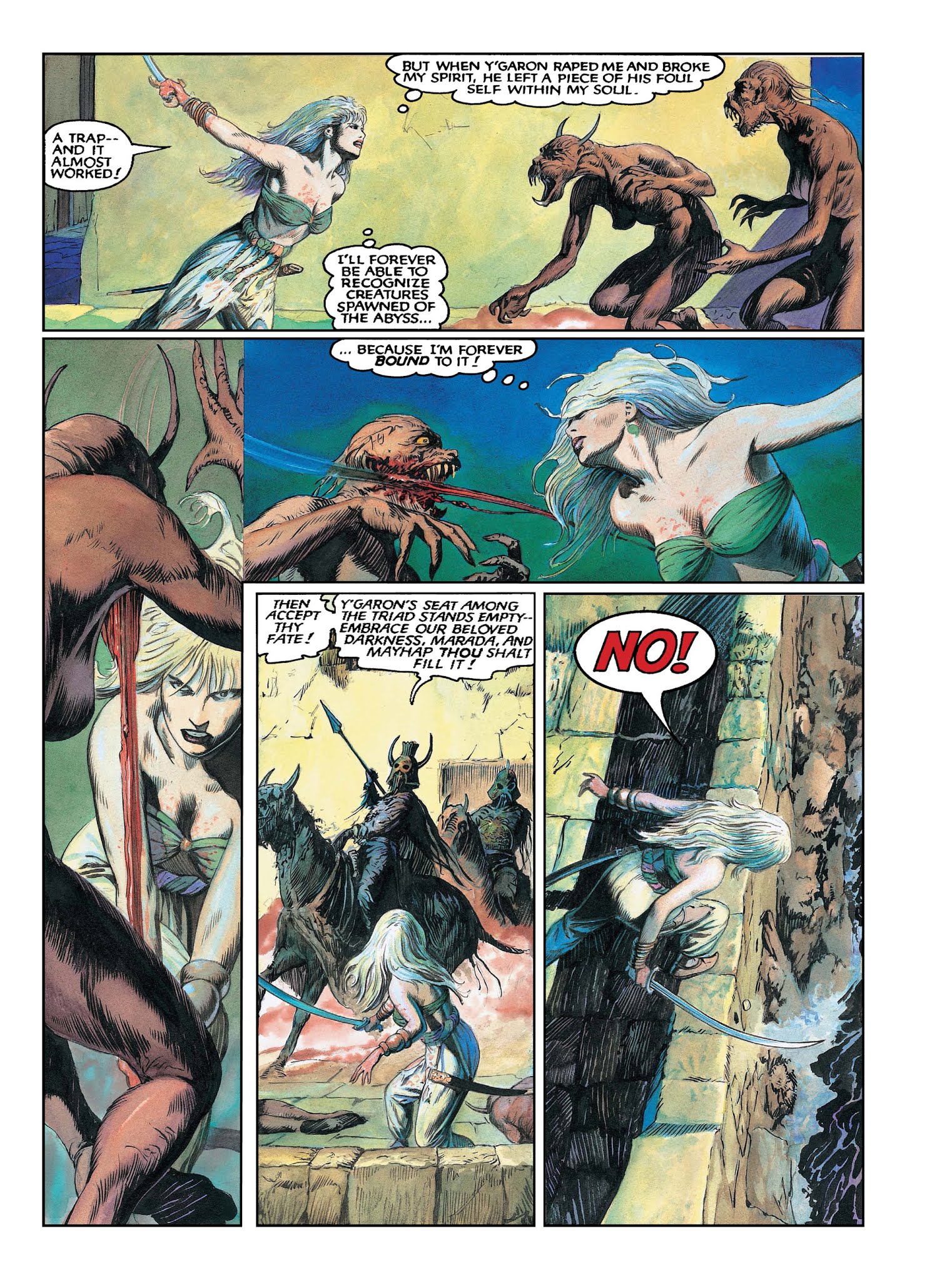 Read online Marada The She-Wolf comic -  Issue # TPB - 105