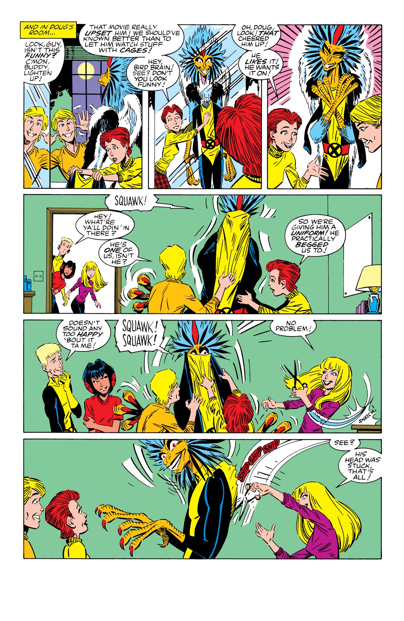 Read online X-Men: Fall of the Mutants comic -  Issue # TPB 1 (Part 4) - 17