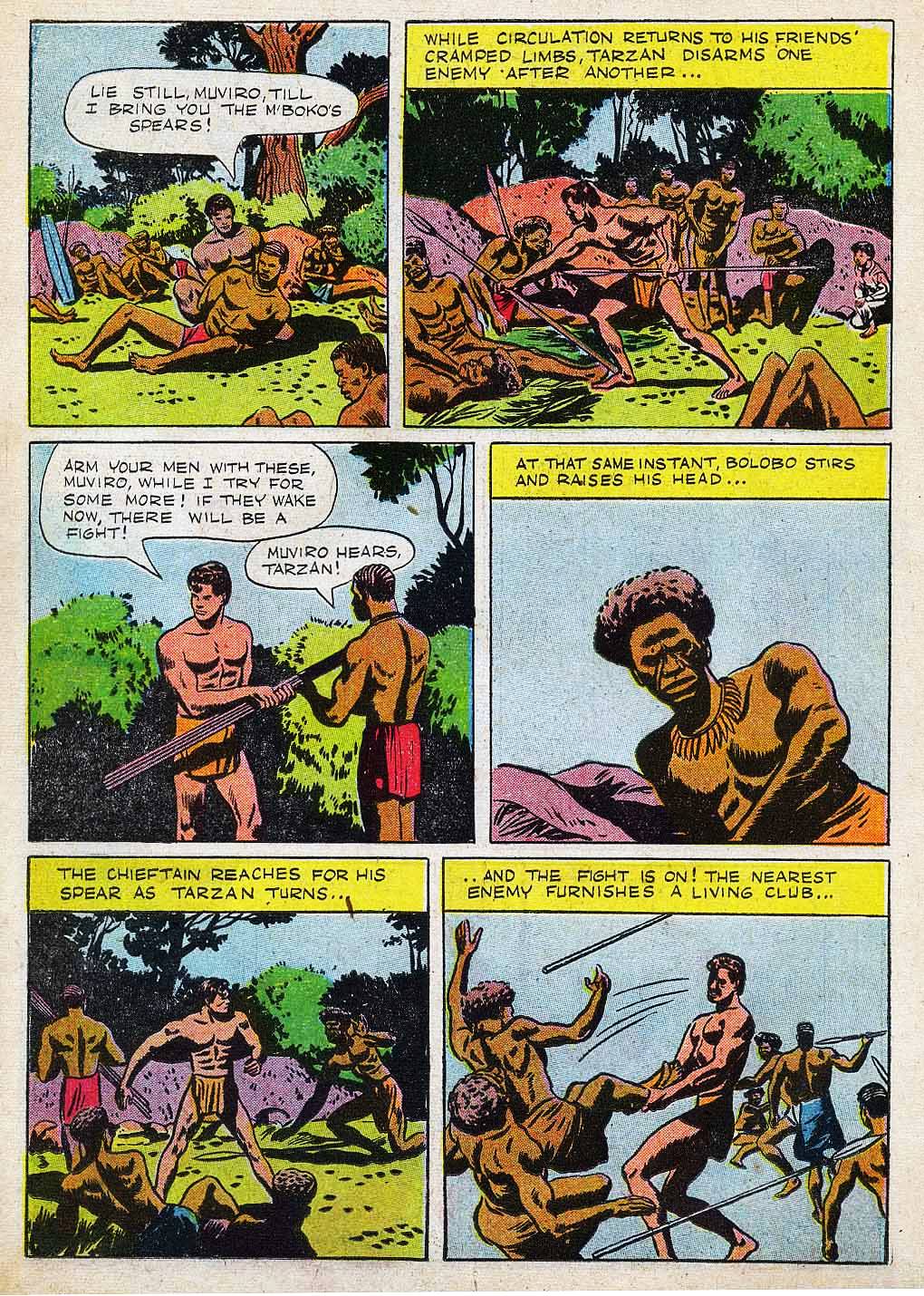 Read online Tarzan (1948) comic -  Issue #2 - 14