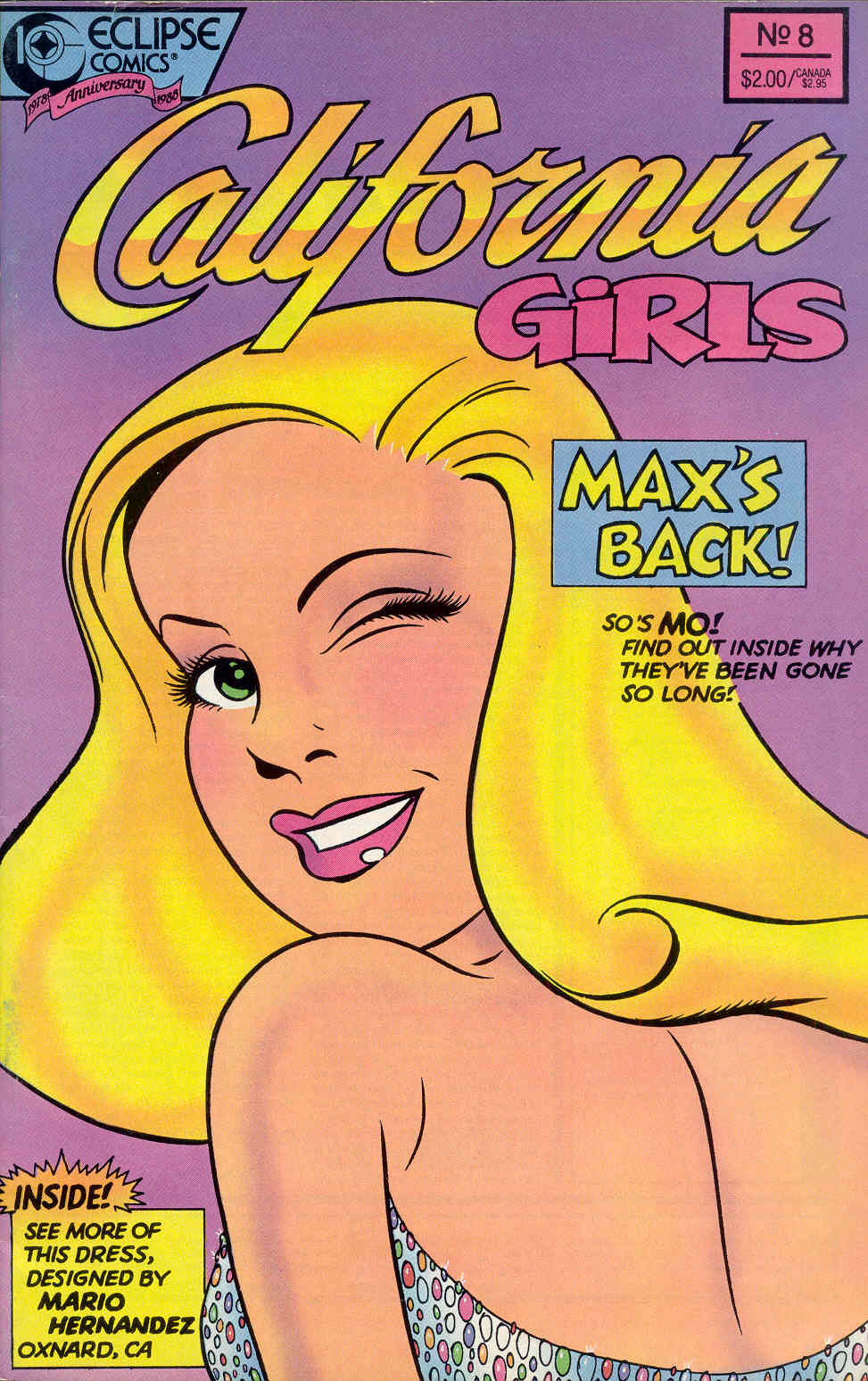 Read online California Girls comic -  Issue #8 - 1