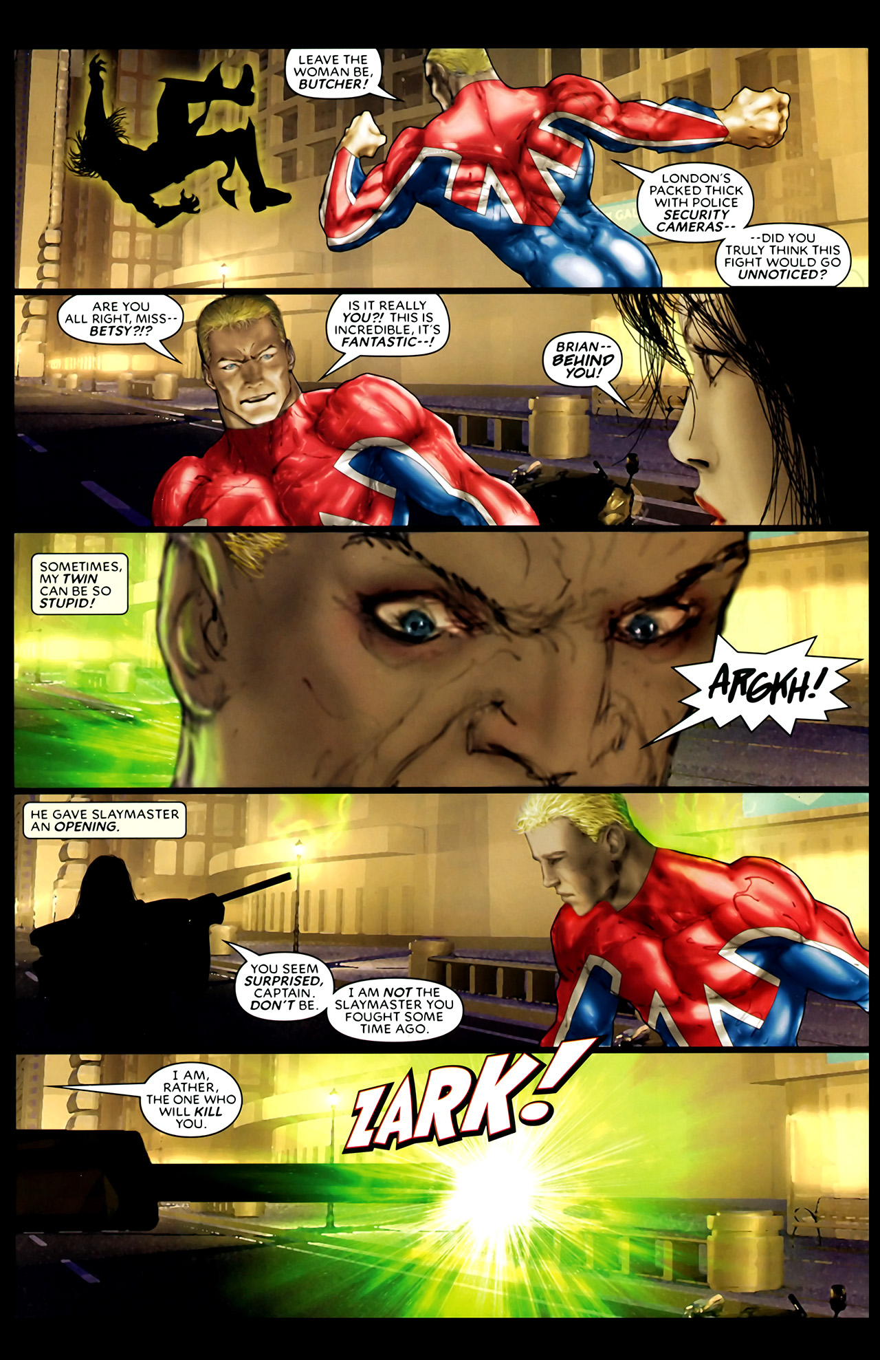 Read online X-Men: Sword of the Braddocks comic -  Issue # Full - 21