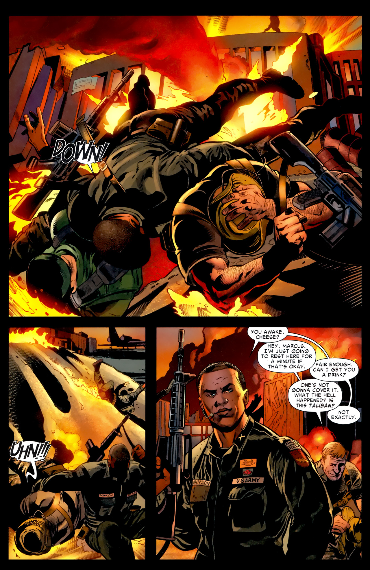 Read online Battle Scars comic -  Issue #1 - 5