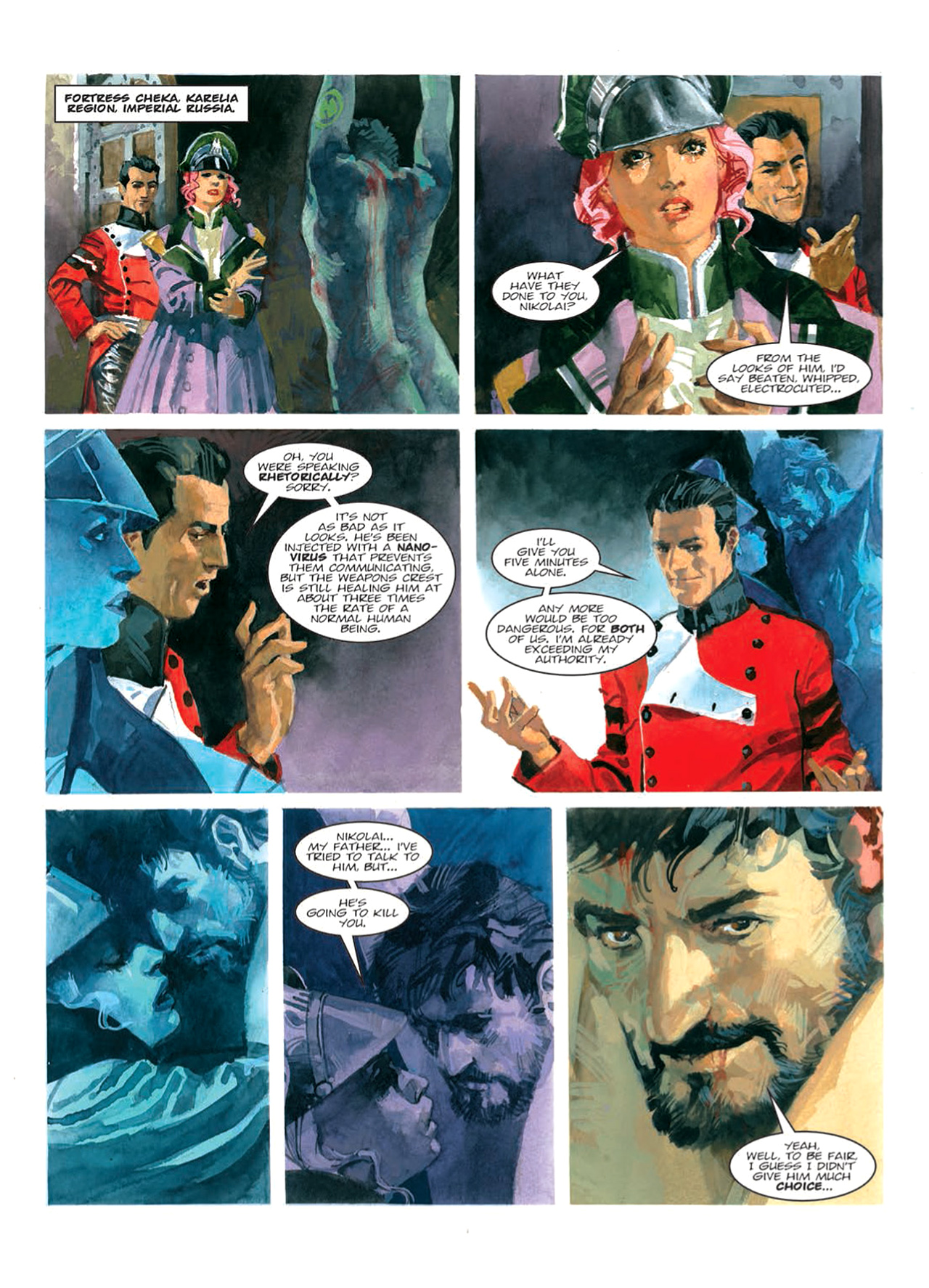 Read online Nikolai Dante comic -  Issue # TPB 9 - 79