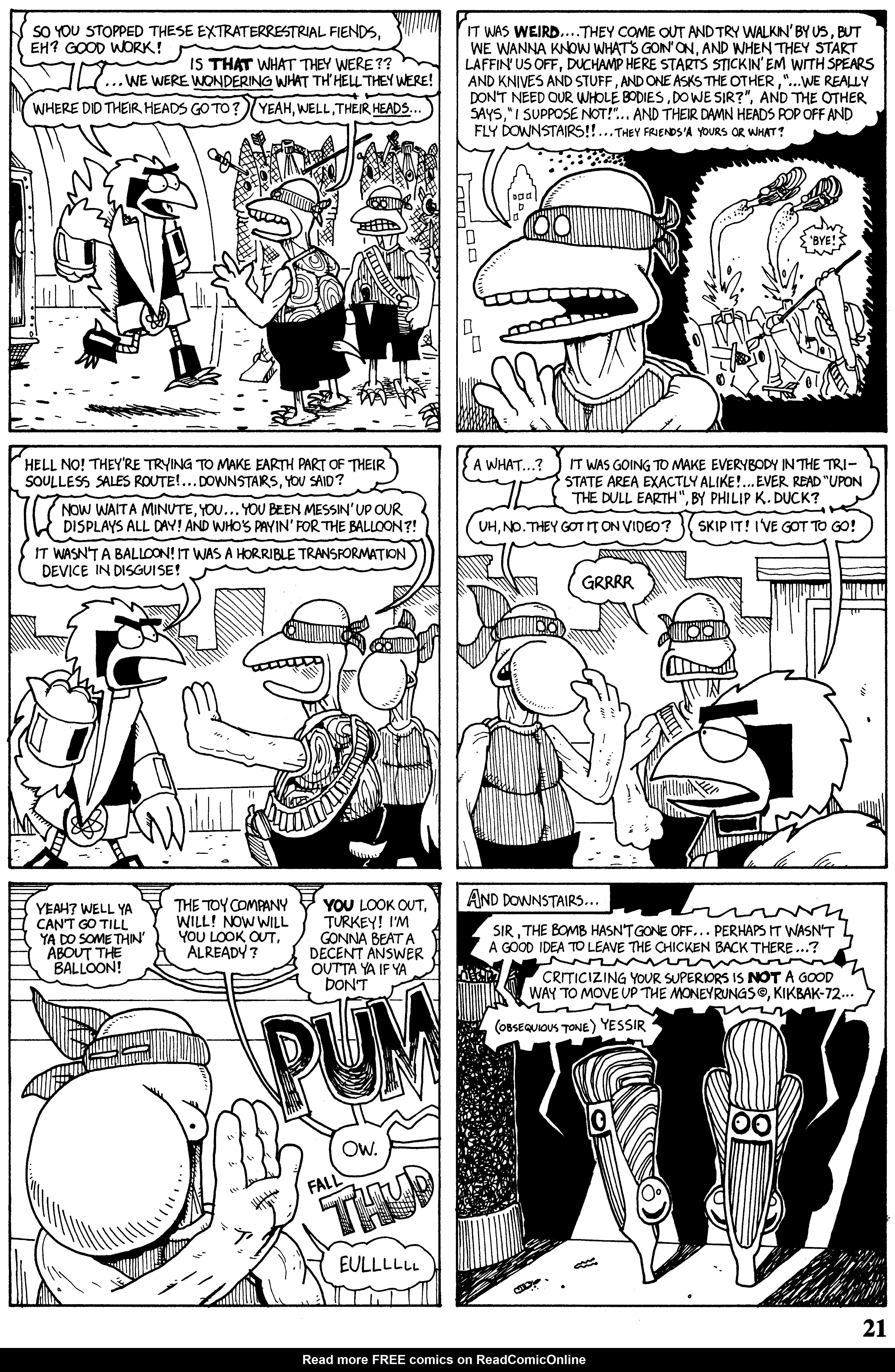 Read online Critters comic -  Issue #39 - 23
