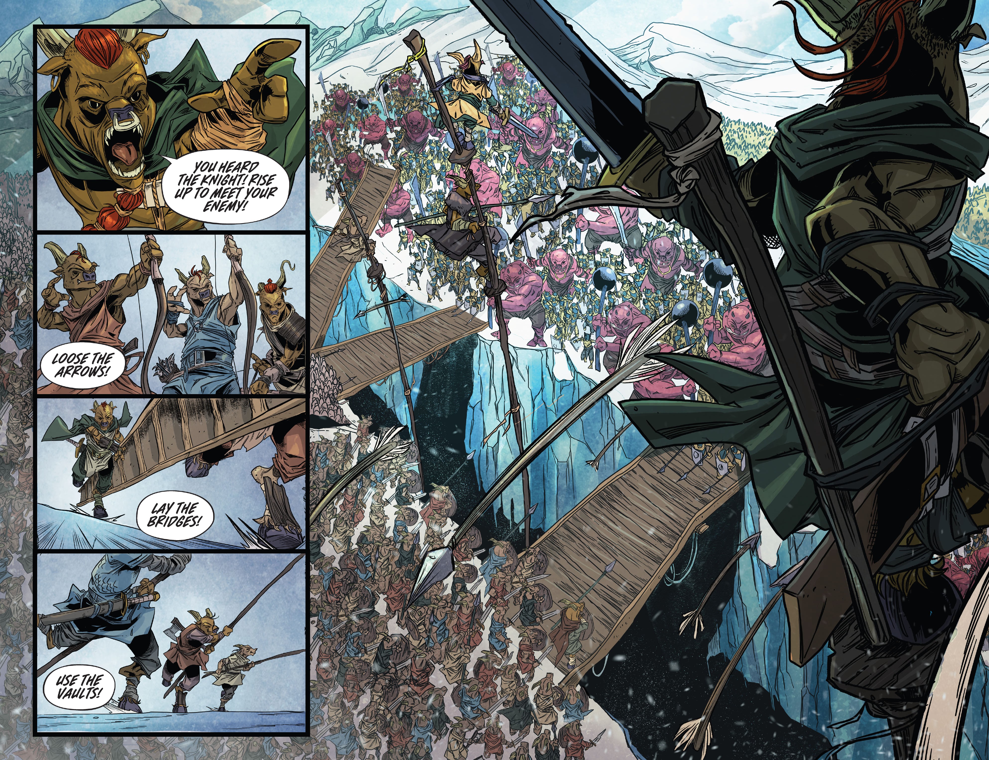 Read online Canto III: Lionhearted comic -  Issue #5 - 6