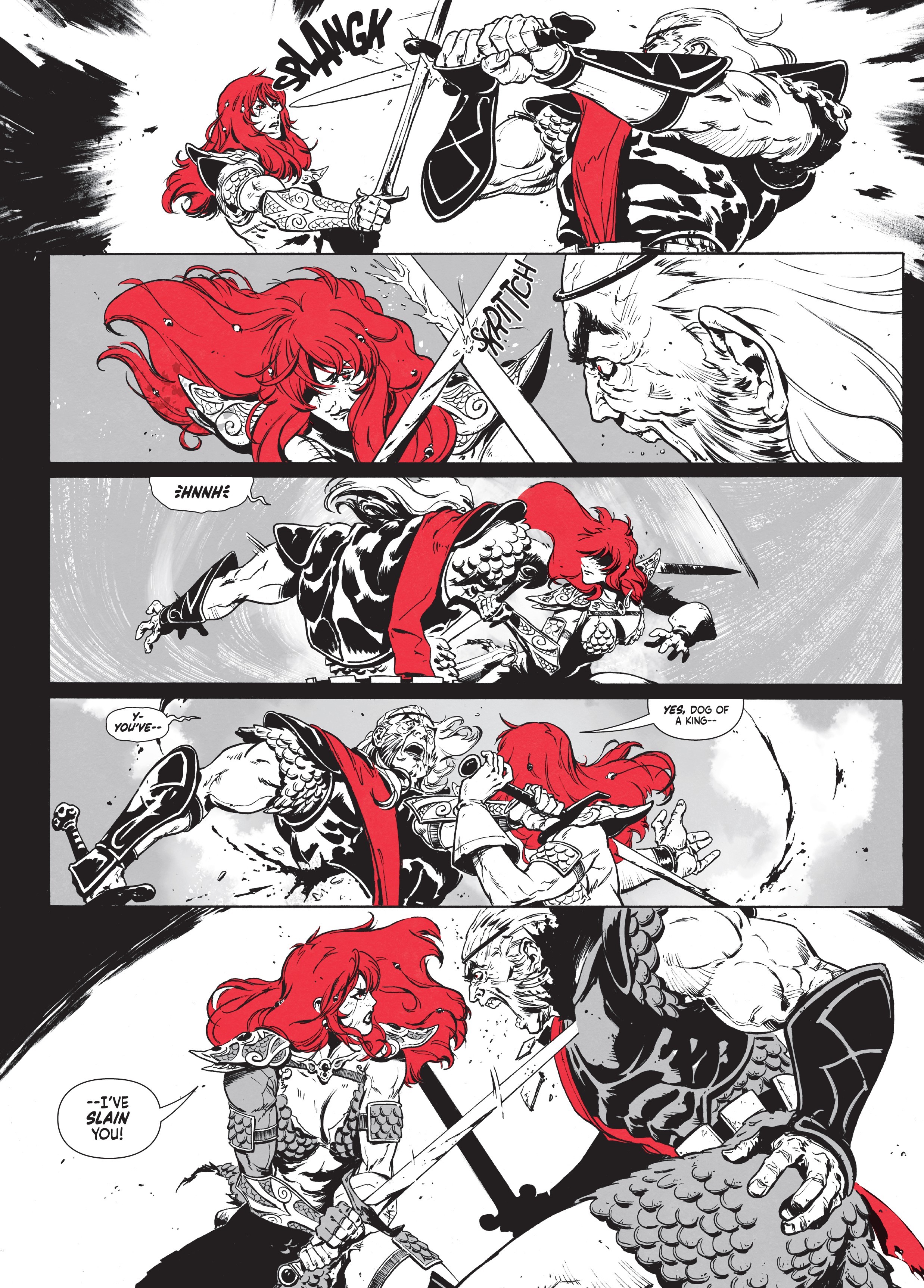 Read online Red Sonja: Ballad of the Red Goddess comic -  Issue # TPB - 48