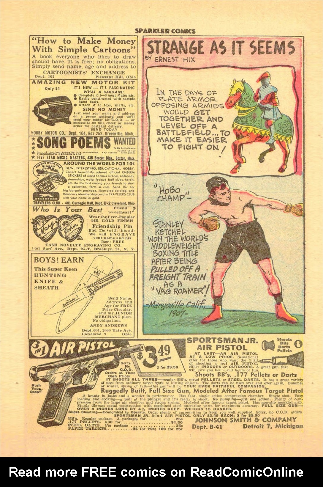 Read online Sparkler Comics comic -  Issue #76 - 38