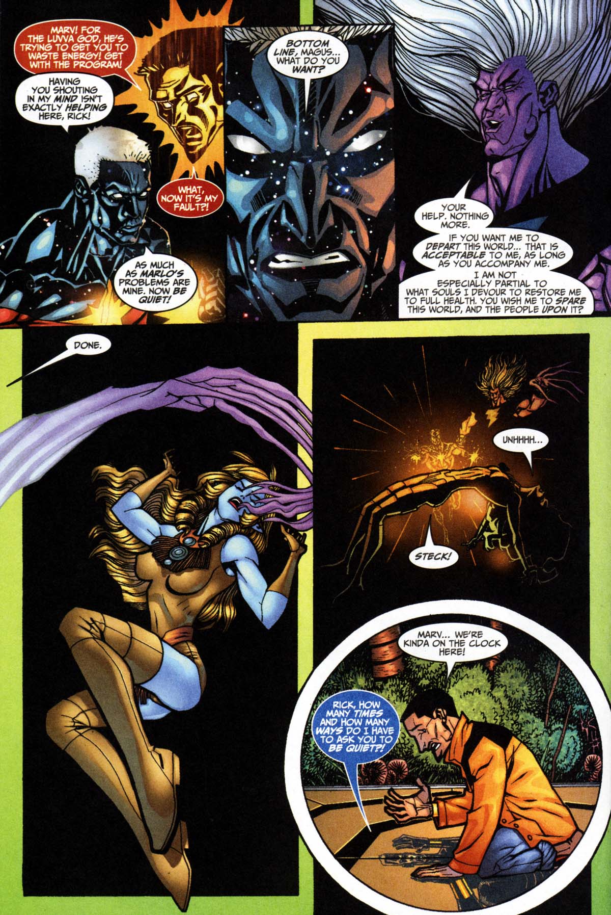 Captain Marvel (1999) Issue #34 #35 - English 15
