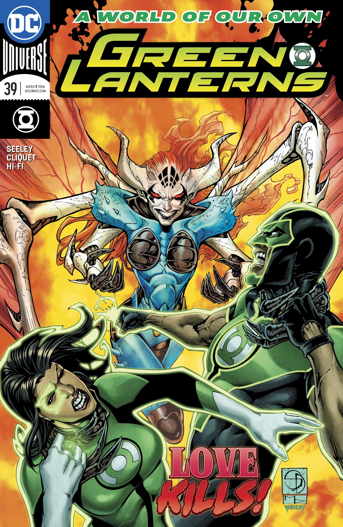 Read online Green Lanterns comic -  Issue #39 - 1