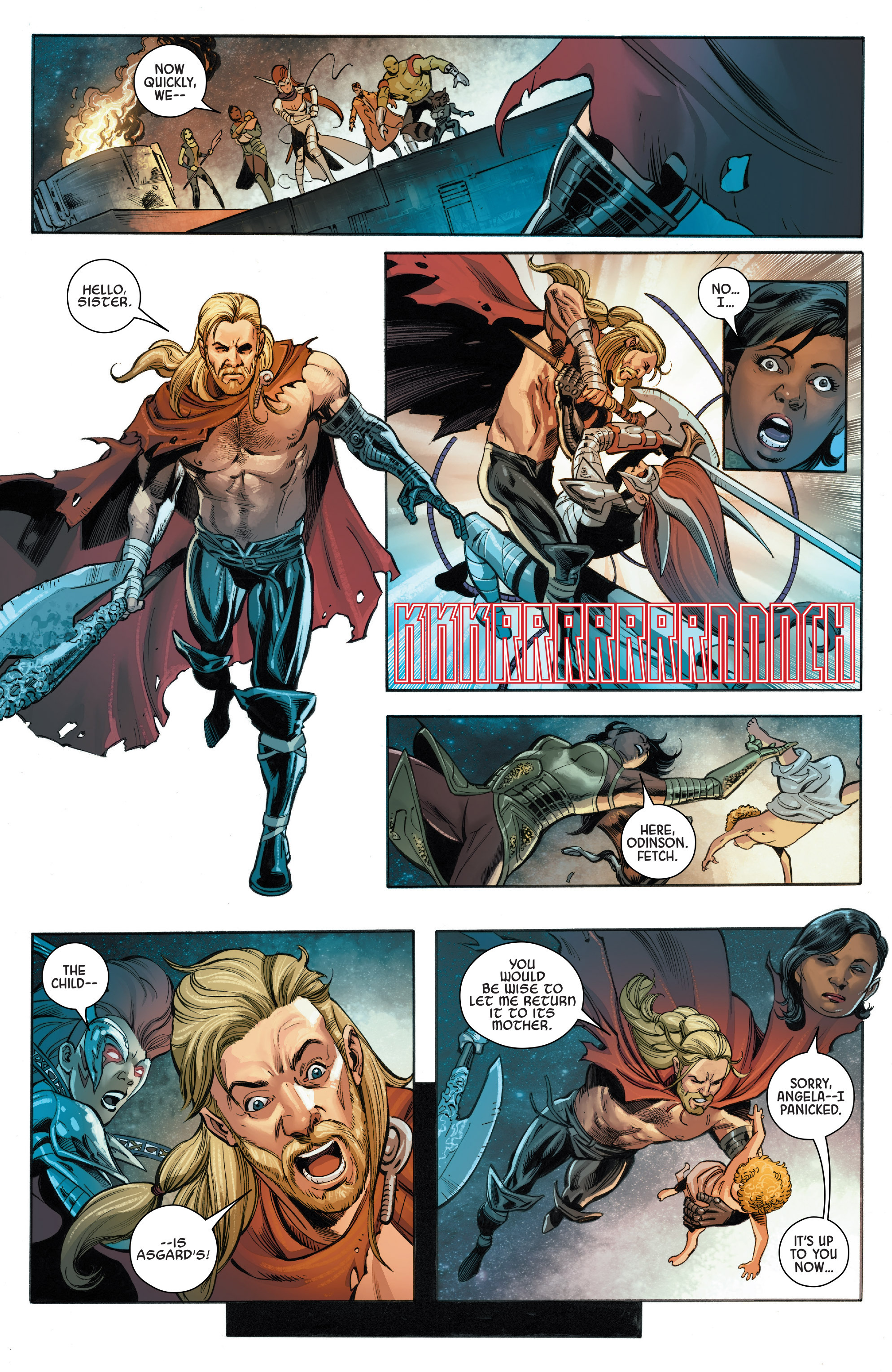 Read online Angela: Asgard's Assassin comic -  Issue #5 - 14