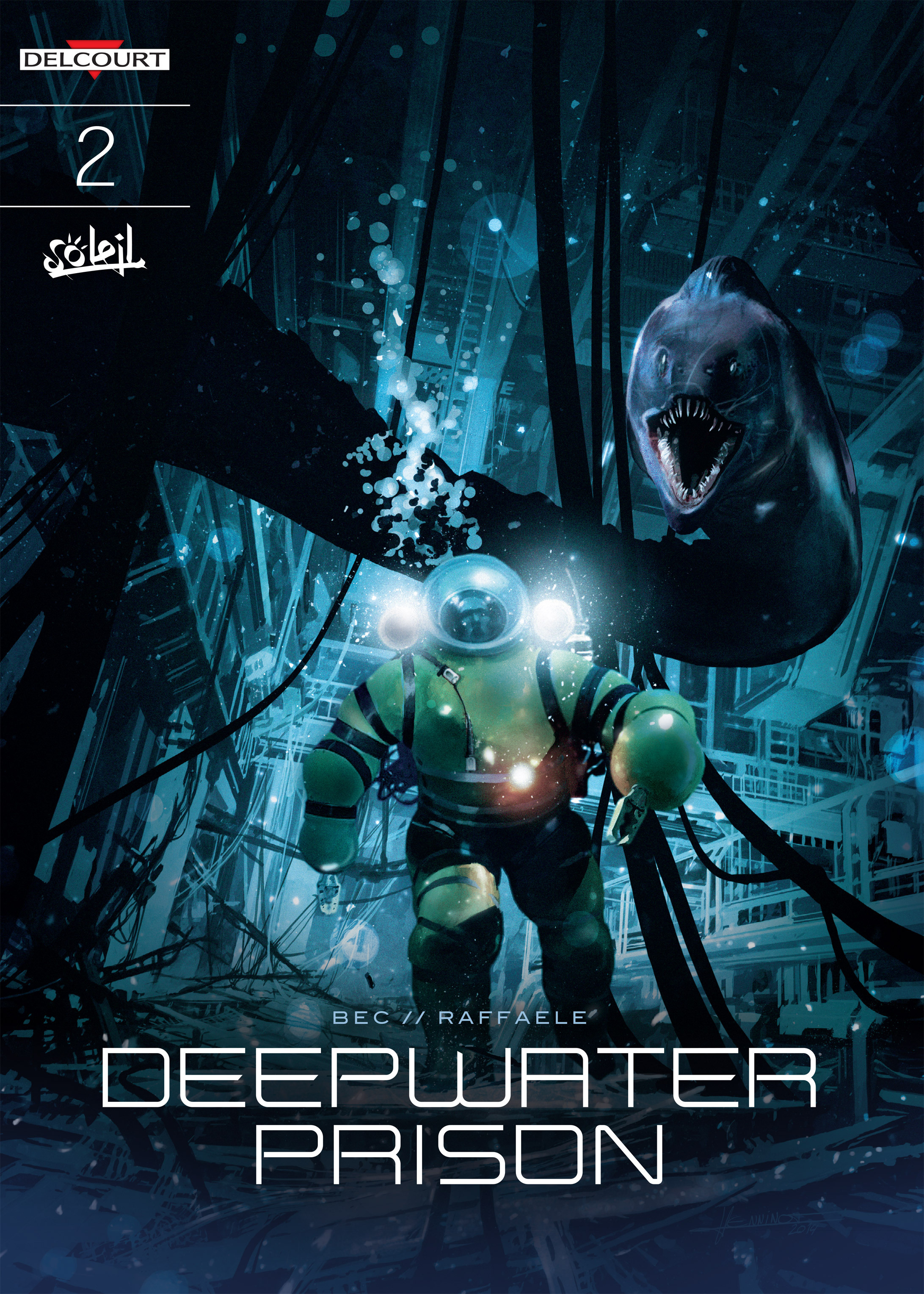 Read online Deepwater Prison comic -  Issue #2 - 1