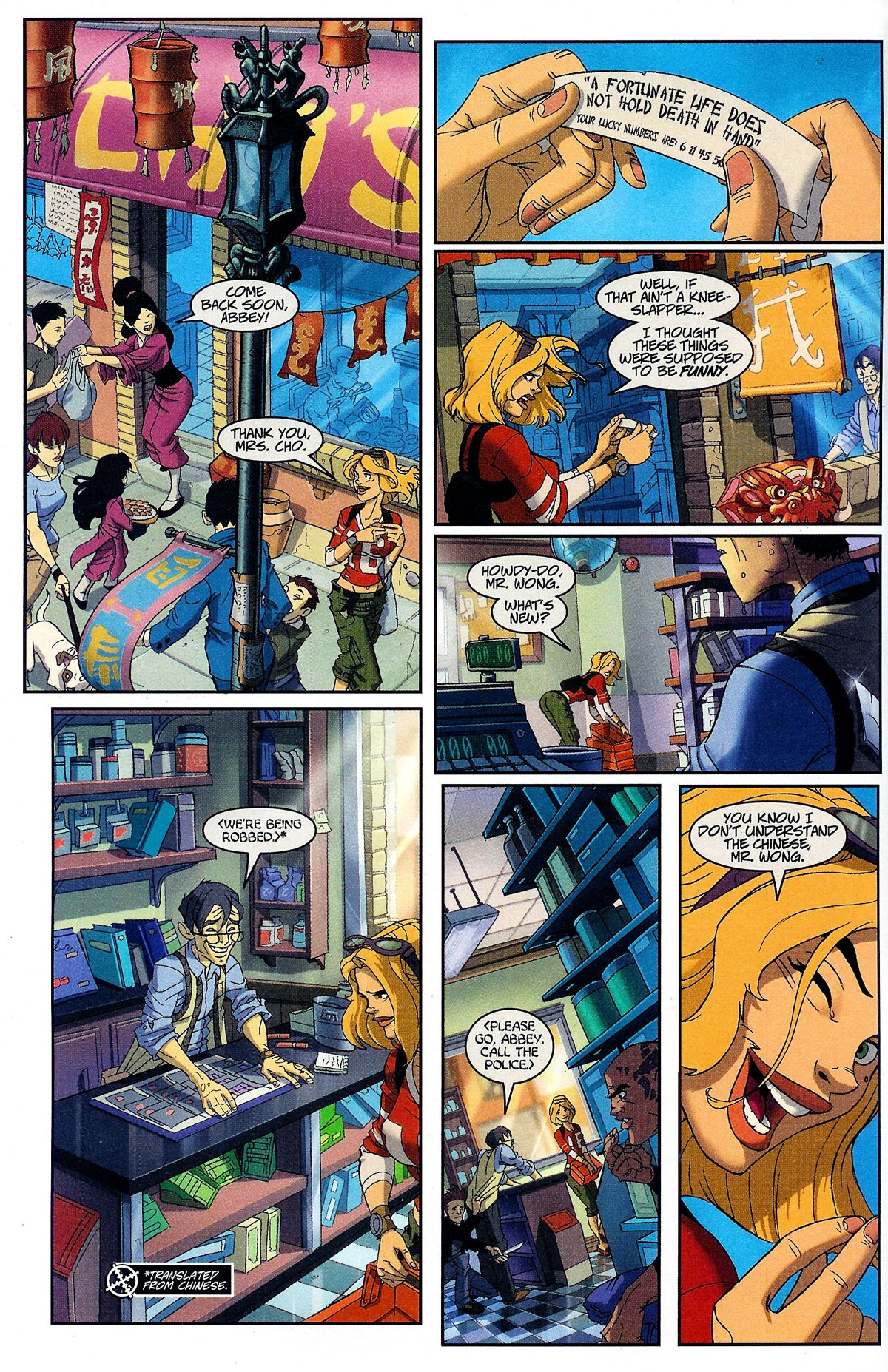 Read online Danger Girl: Back in Black comic -  Issue #1 - 3