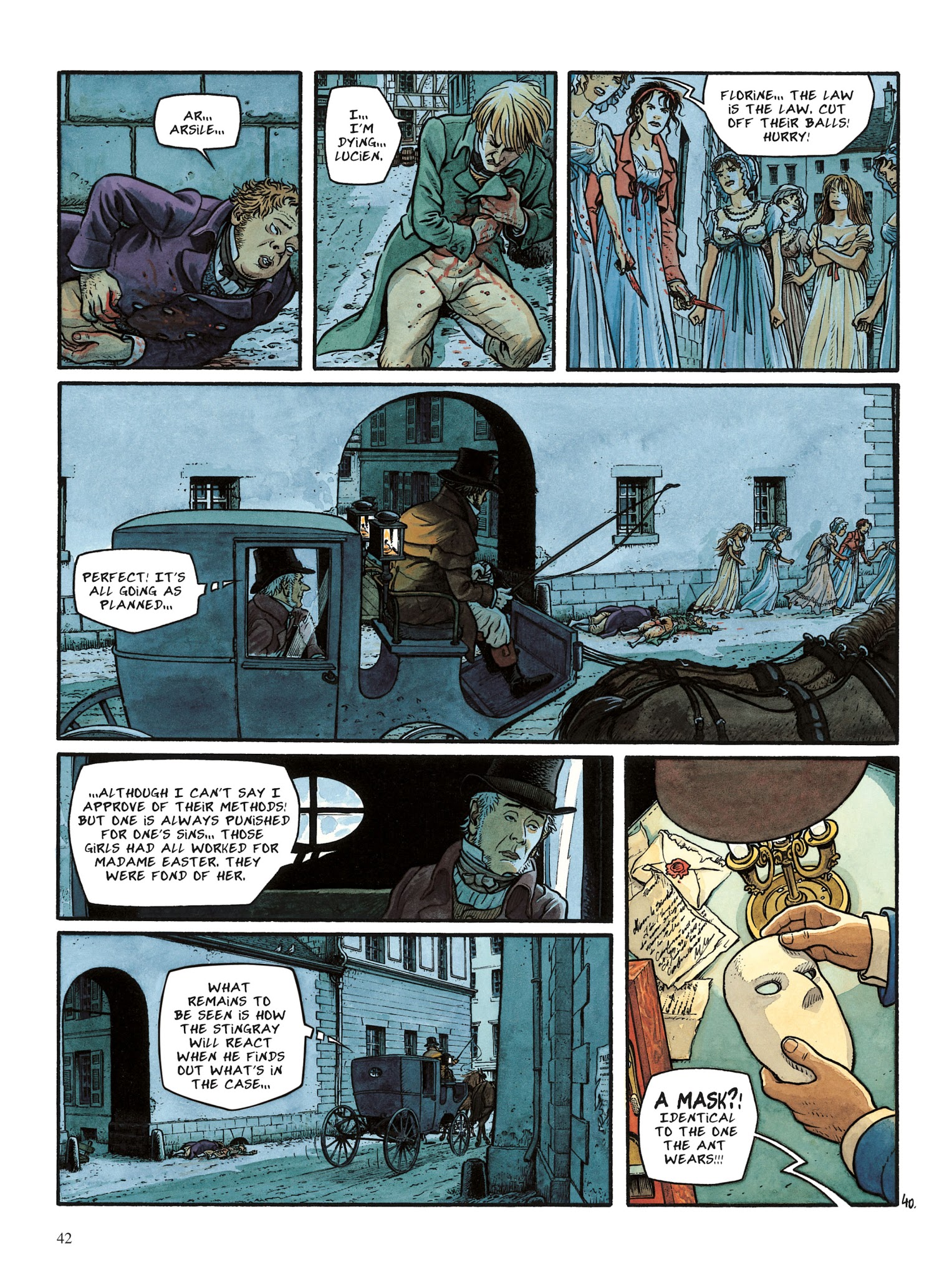 Read online Game of Masks comic -  Issue #3 - 44