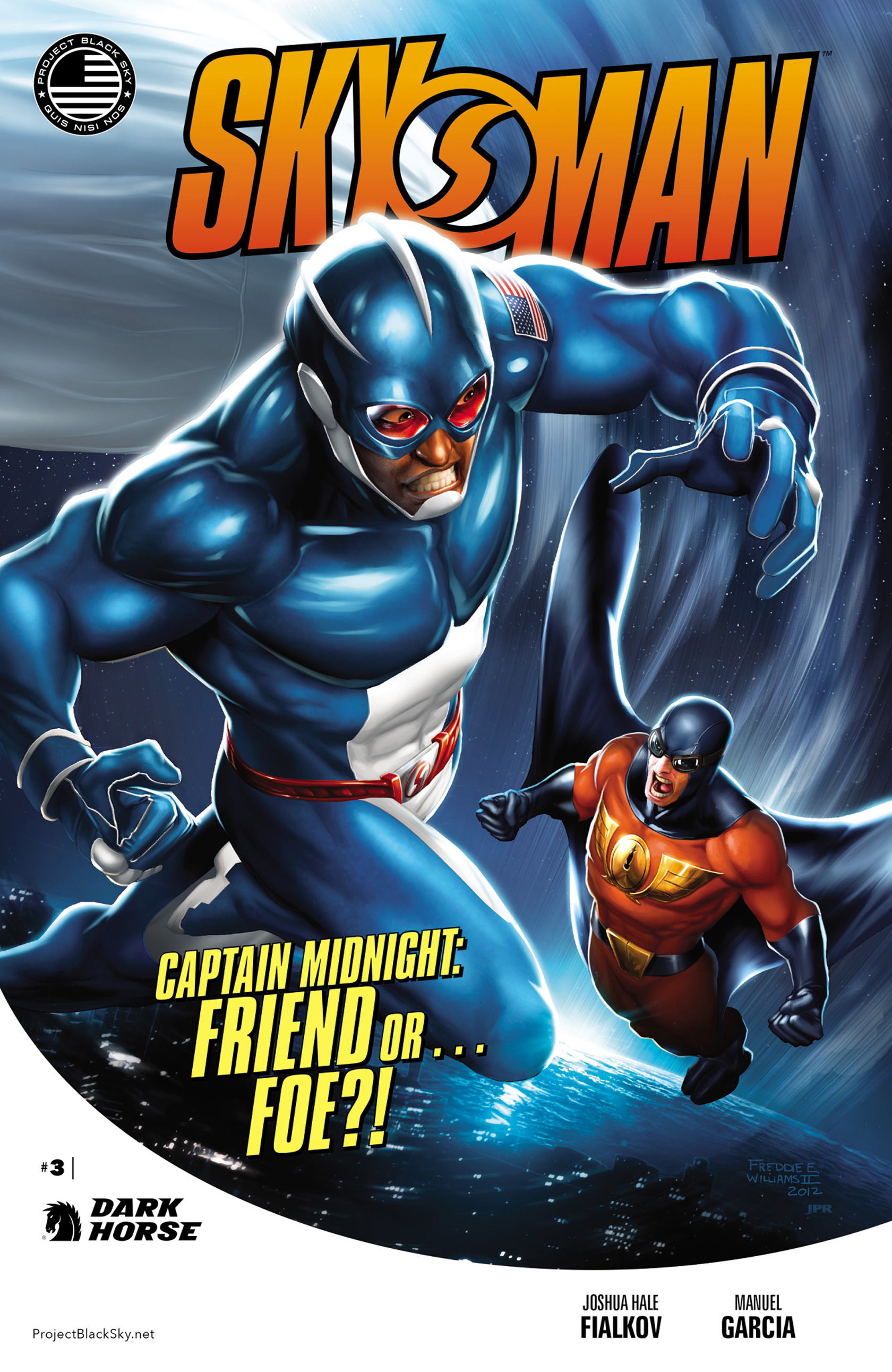 Read online Skyman comic -  Issue #3 - 1