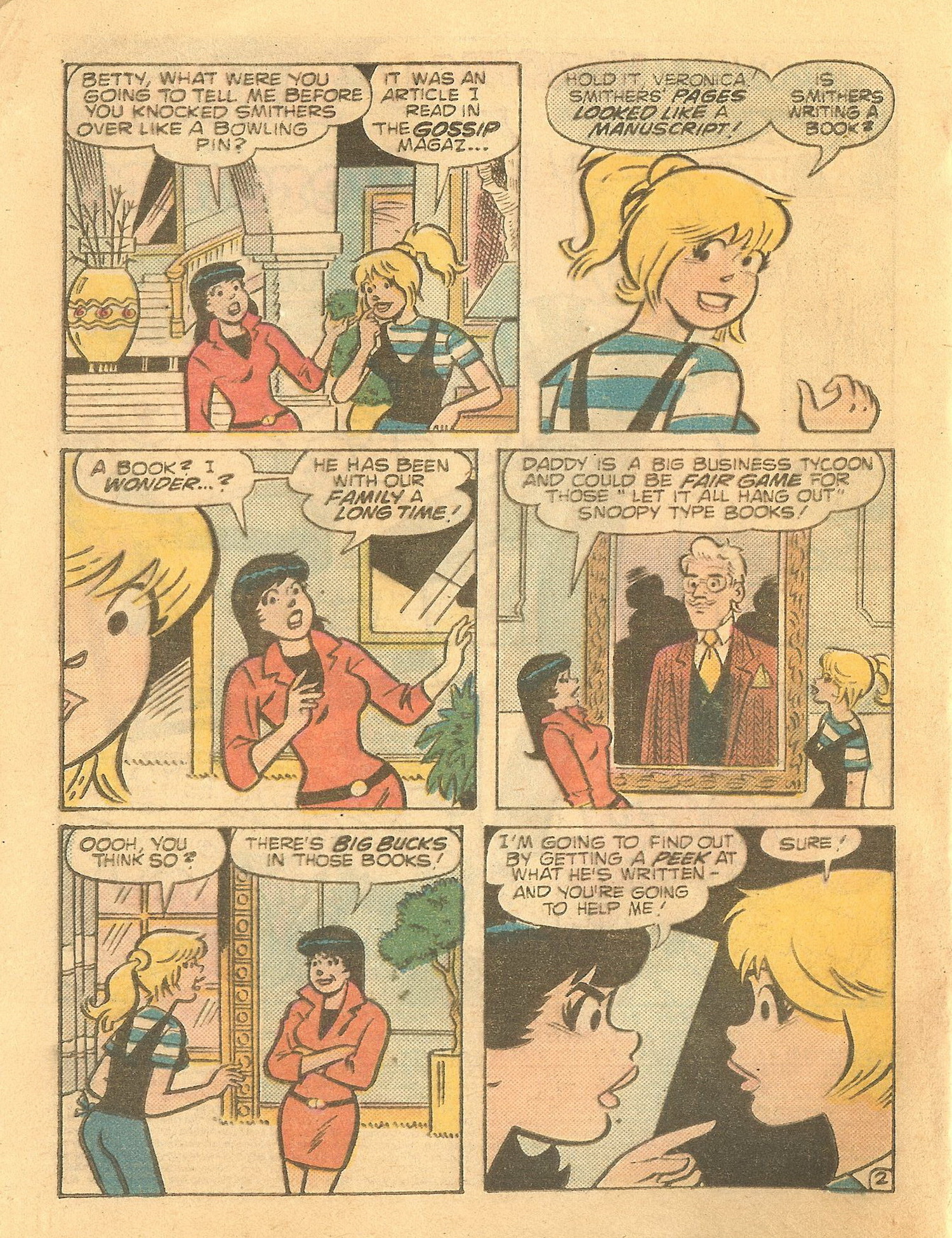 Read online Betty and Veronica Digest Magazine comic -  Issue #27 - 4