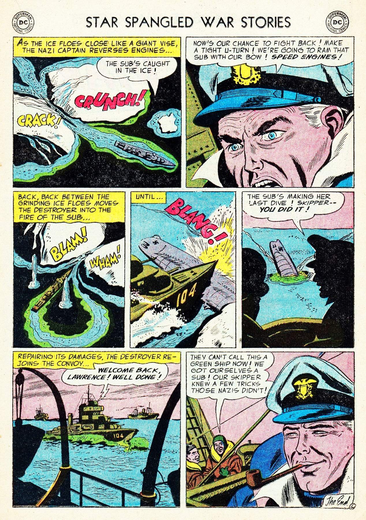 Read online Star Spangled War Stories (1952) comic -  Issue #40 - 17