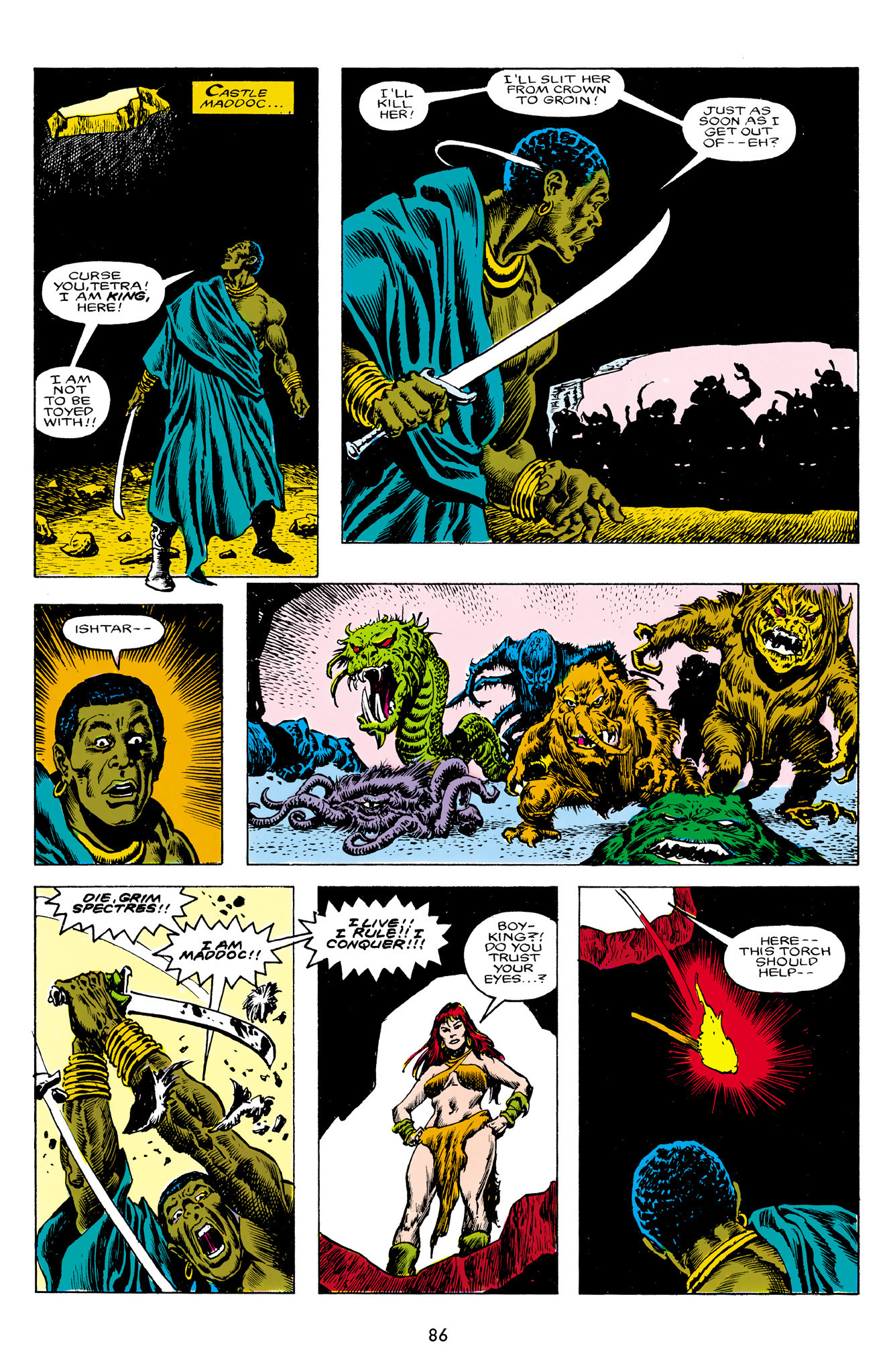 Read online The Chronicles of Conan comic -  Issue # TPB 24 (Part 1) - 87