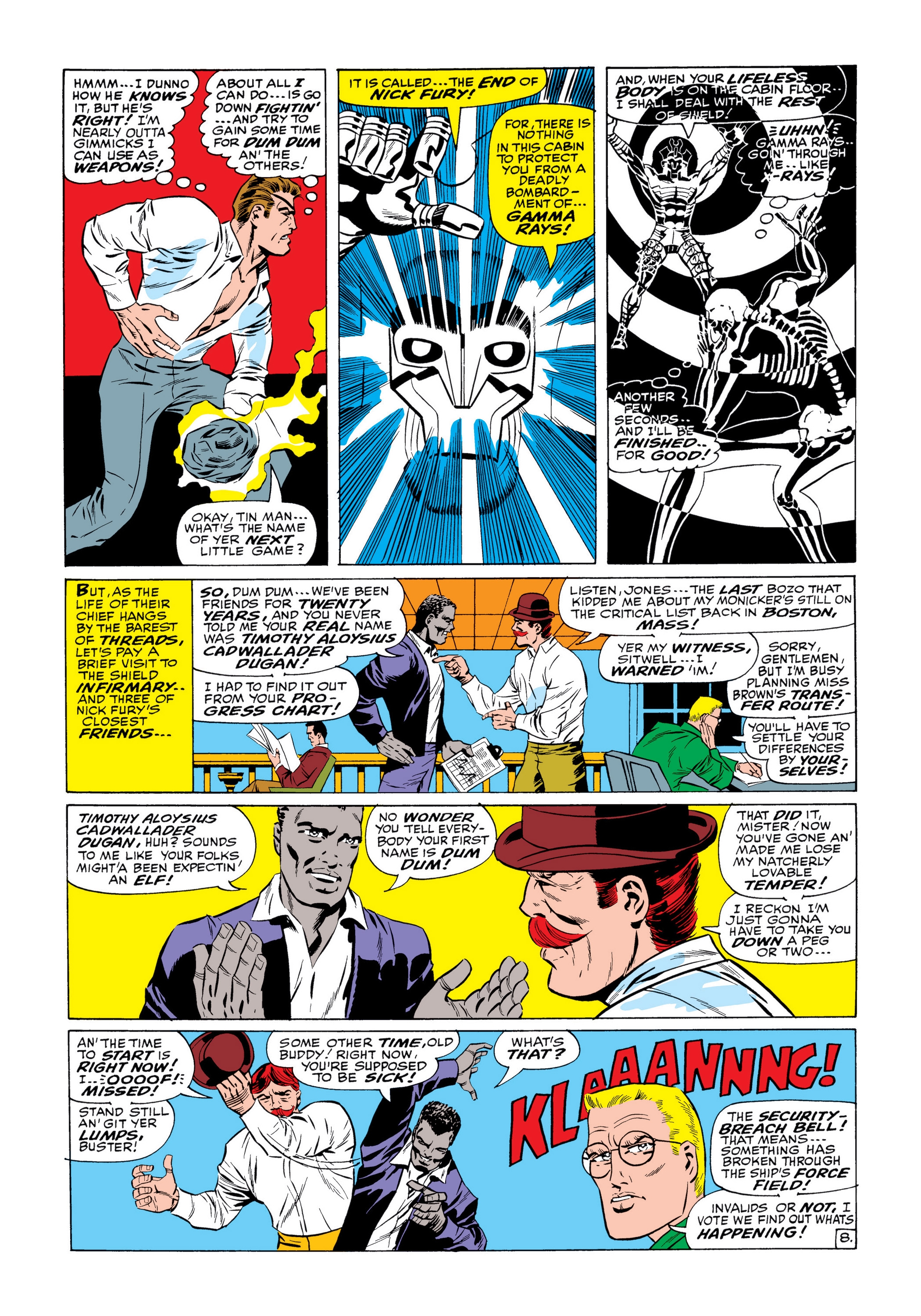 Read online Marvel Masterworks: Nick Fury, Agent of S.H.I.E.L.D. comic -  Issue # TPB 2 (Part 1) - 19