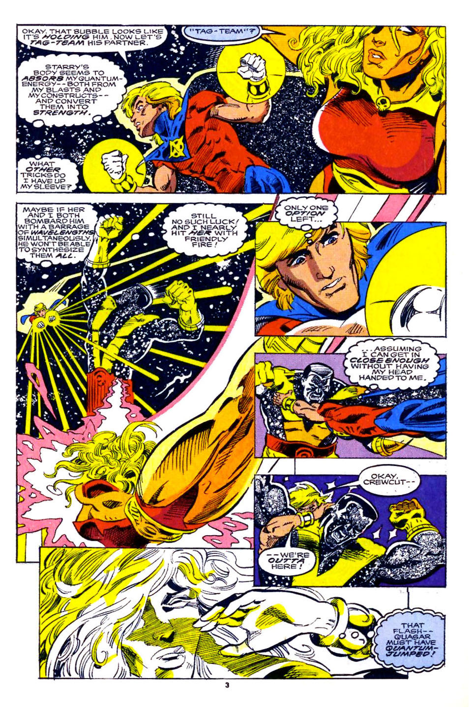 Read online Quasar comic -  Issue #33 - 4