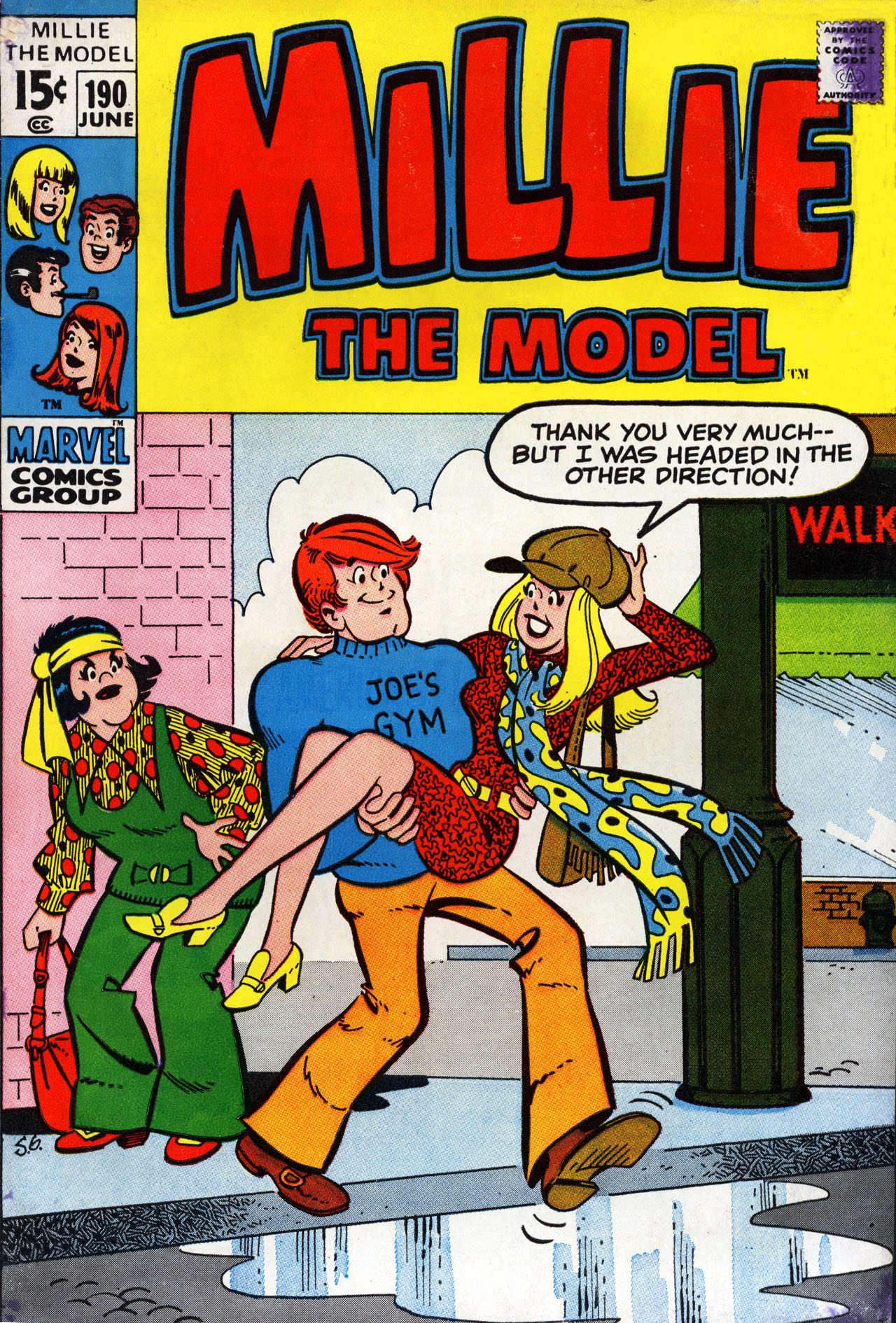 Read online Millie the Model comic -  Issue #190 - 1