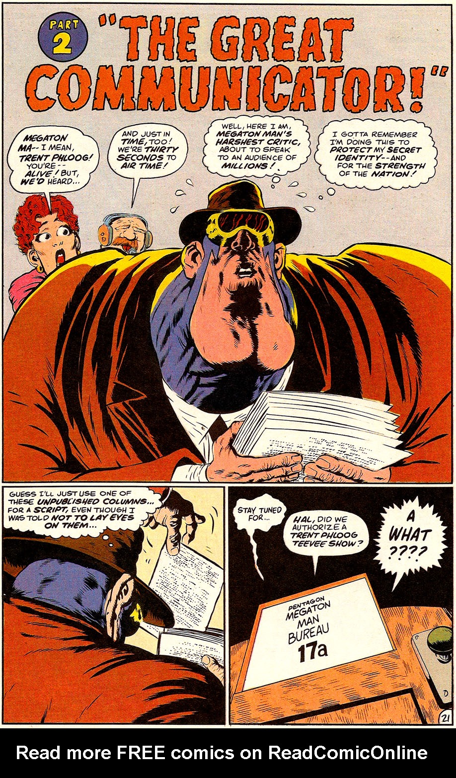 Read online Megaton Man comic -  Issue #6 - 23