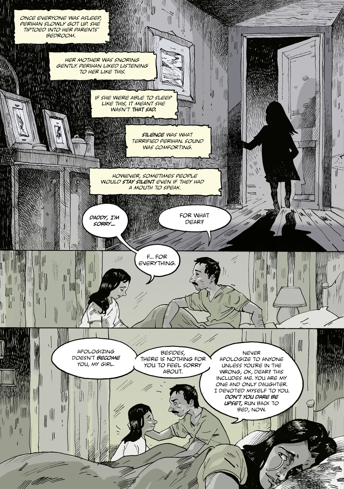 Read online Perihan The Girl Without A Mouth comic -  Issue # TPB - 34