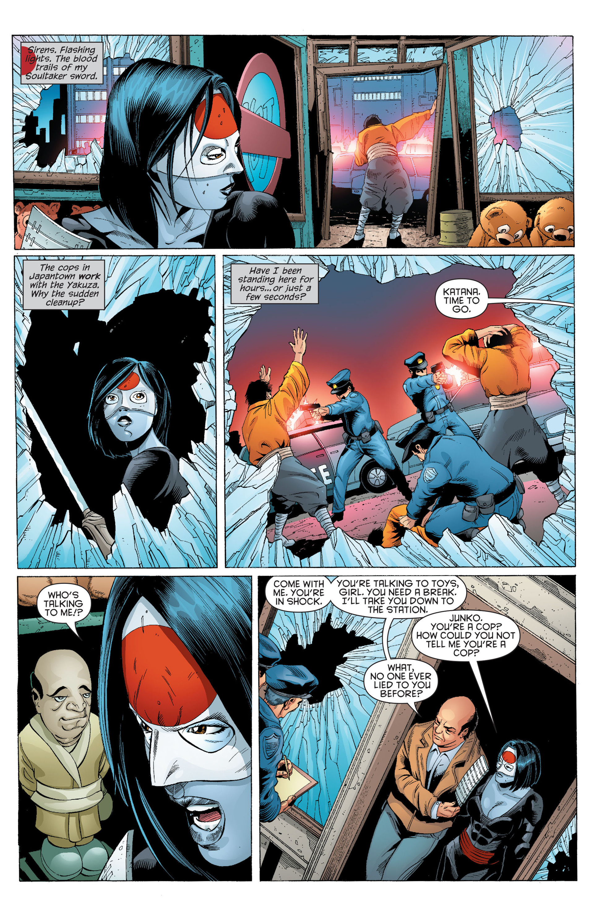 Read online Katana comic -  Issue #10 - 7