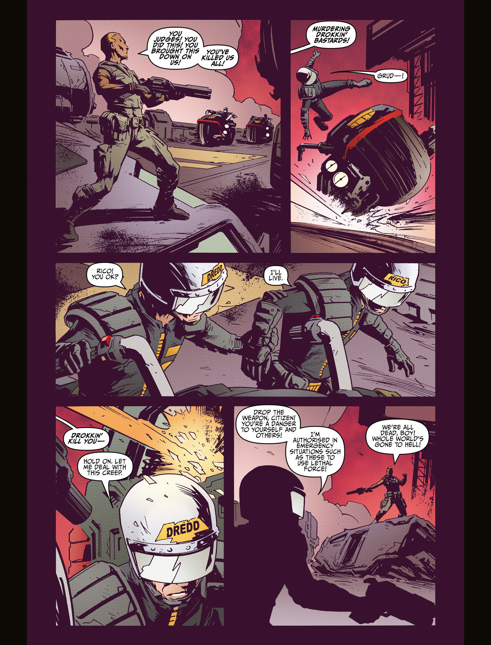 Read online Judge Dredd Megazine (Vol. 5) comic -  Issue #454 - 64