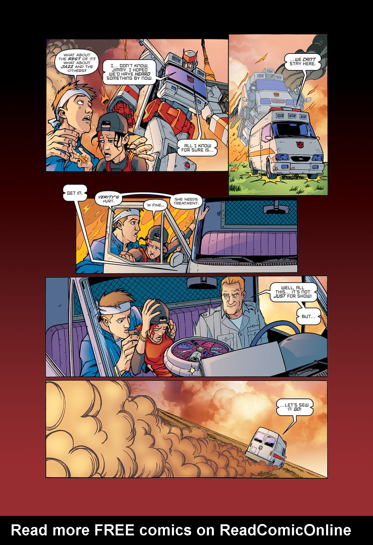 Read online The Transformers: Devastation comic -  Issue #3 - 7