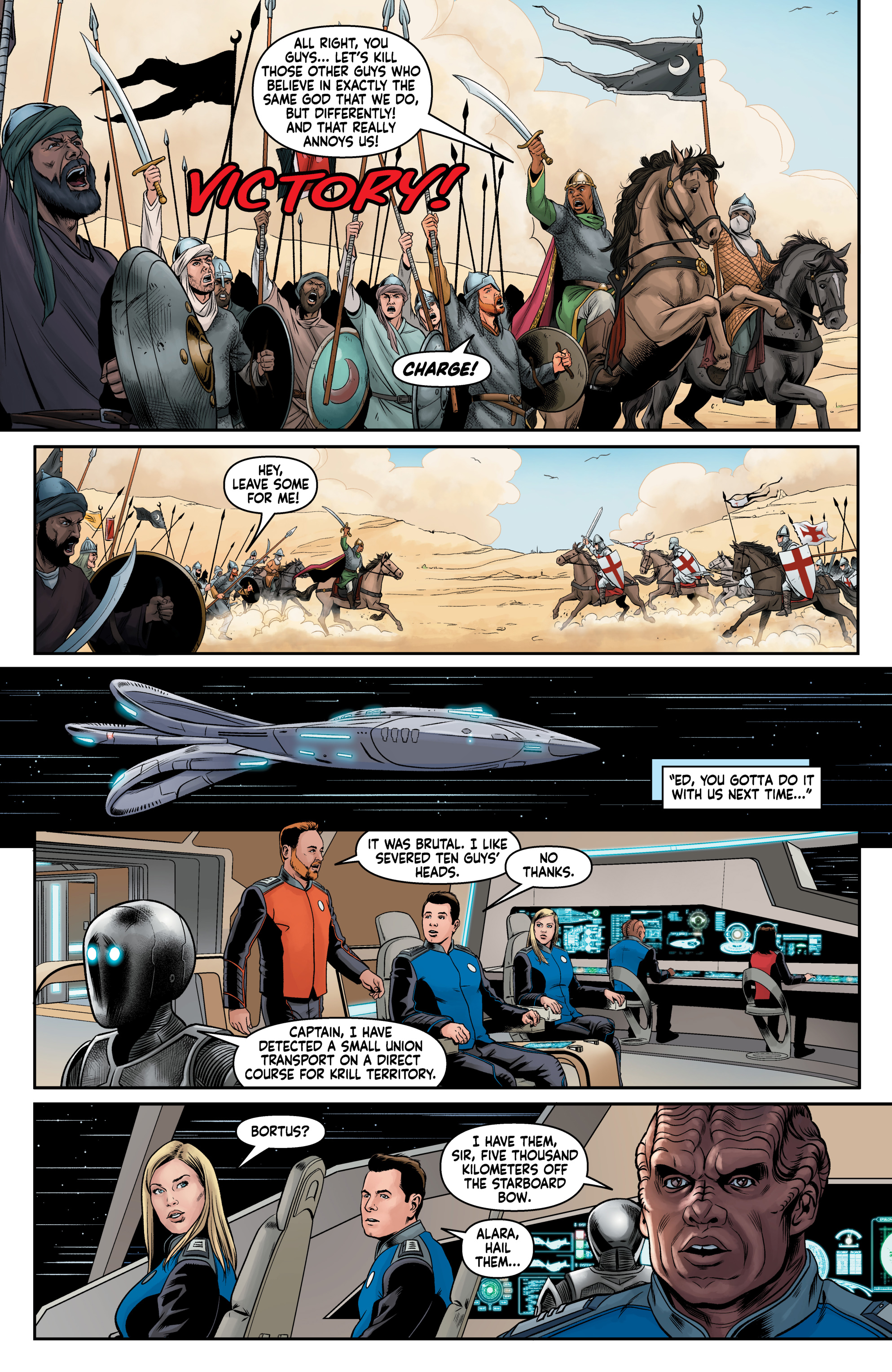 Read online The Orville comic -  Issue # _TPB - 56