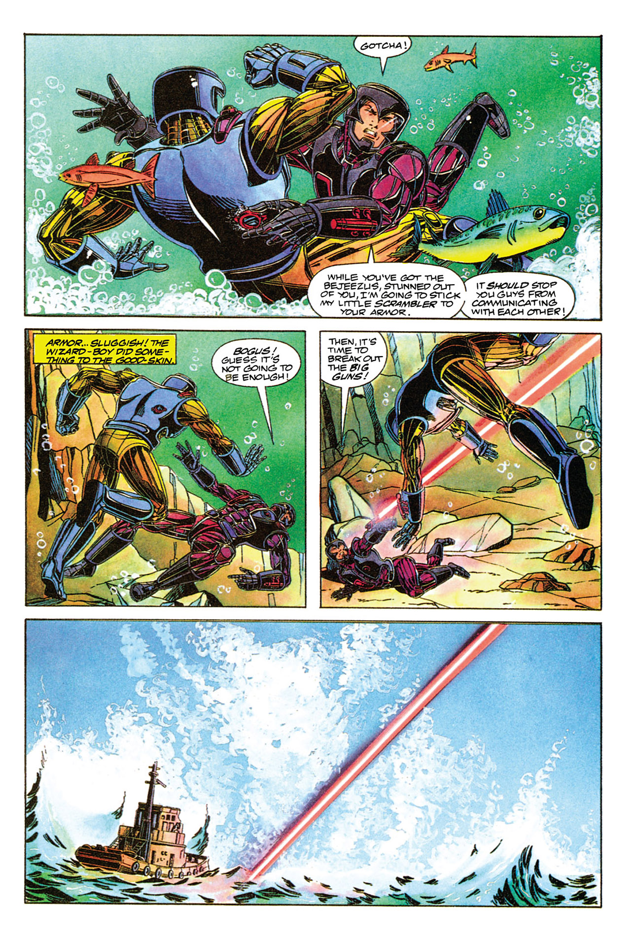 Read online X-O Manowar (1992) comic -  Issue #6 - 11