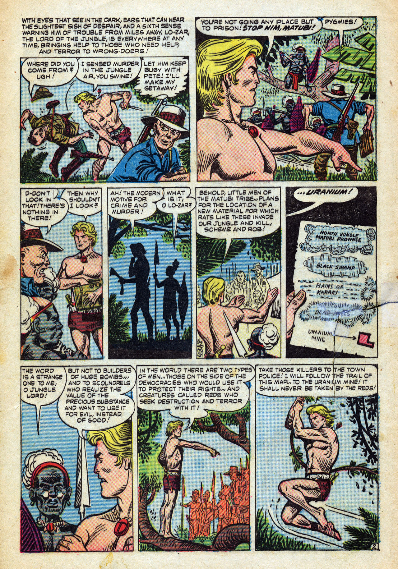 Read online Jungle Action (1954) comic -  Issue #1 - 4