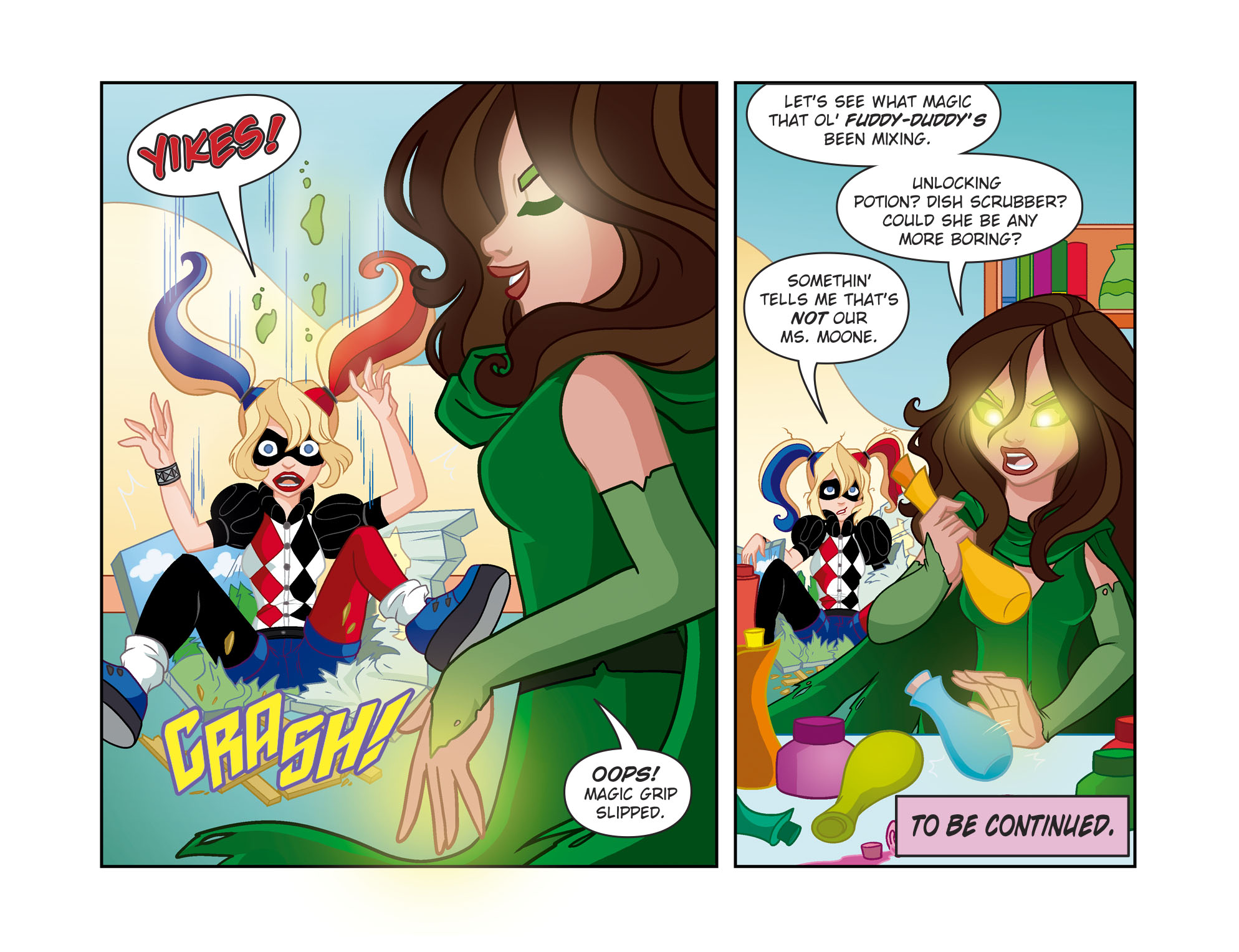 Read online DC Super Hero Girls: Out of the Bottle comic -  Issue #7 - 23