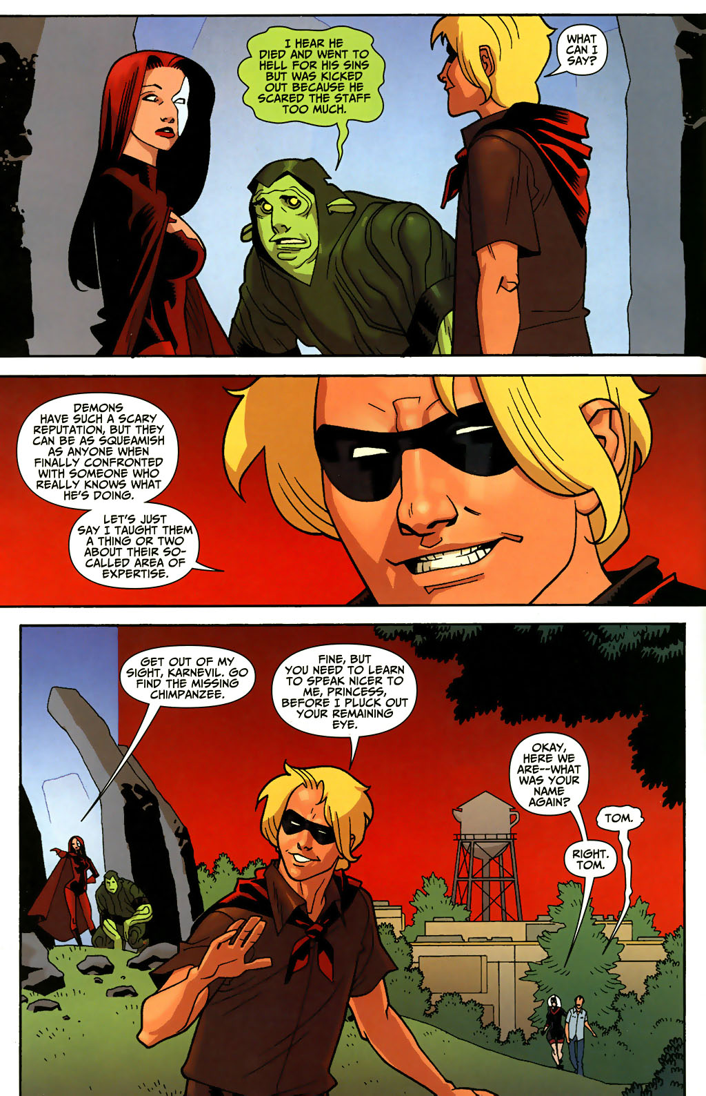 Read online Shadowpact comic -  Issue #3 - 6