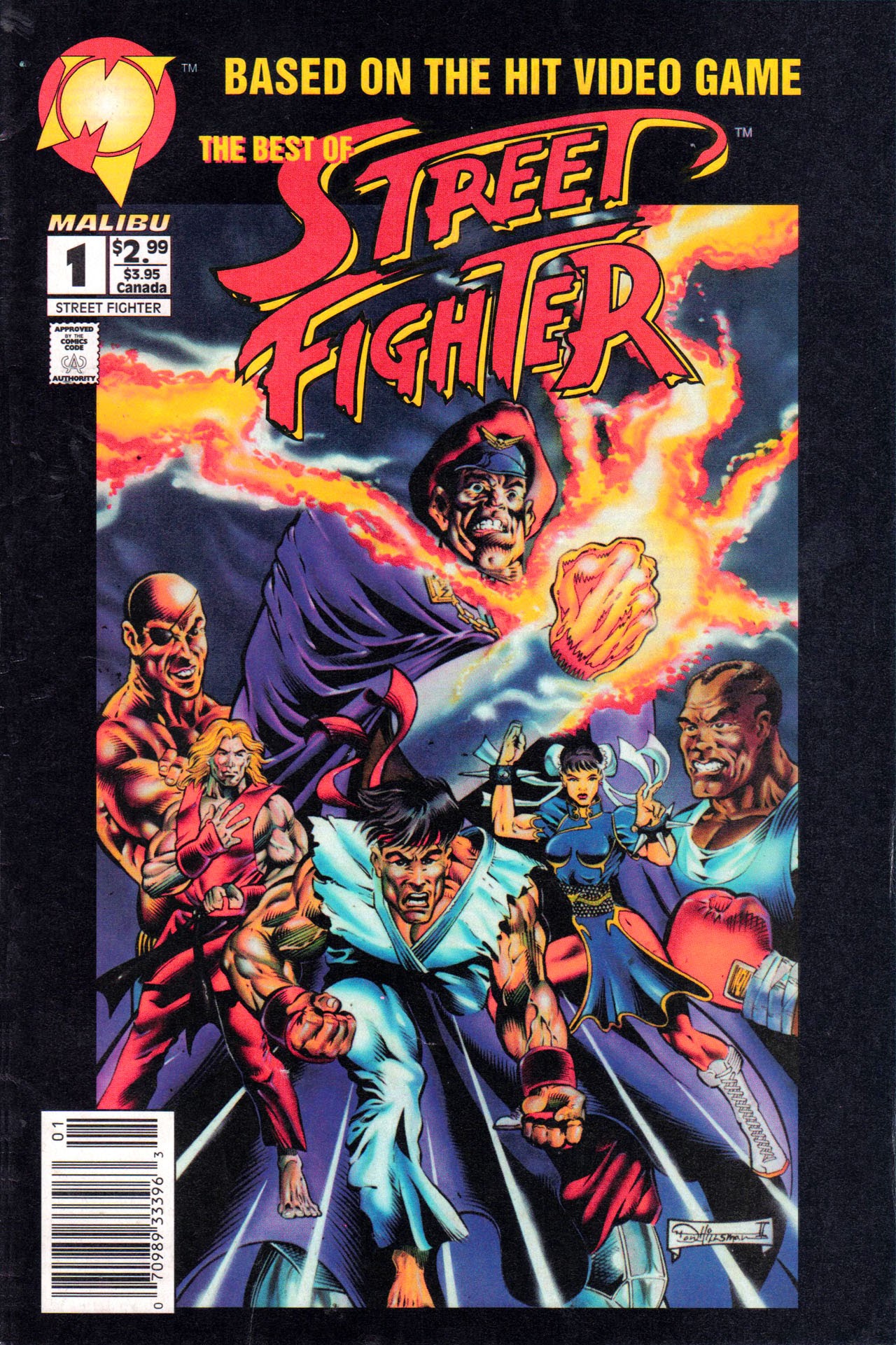 Read online The Best of Street Fighter comic -  Issue #1 - 1