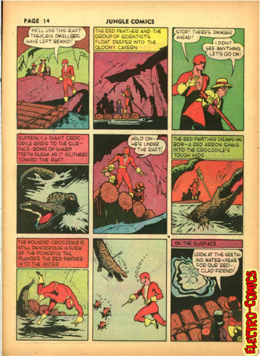 Read online Jungle Comics comic -  Issue #12 - 17