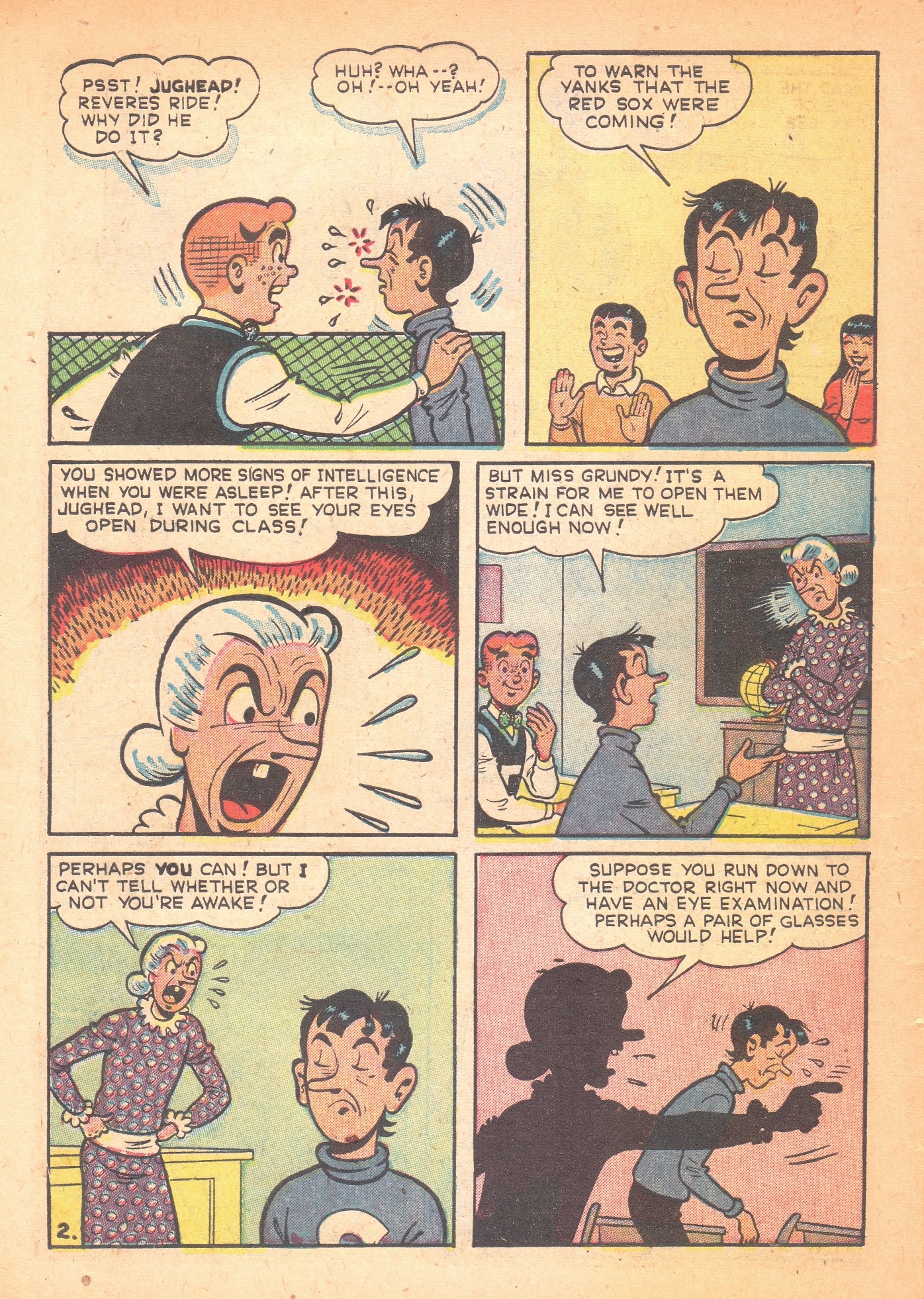 Read online Archie's Pal Jughead comic -  Issue #10 - 10