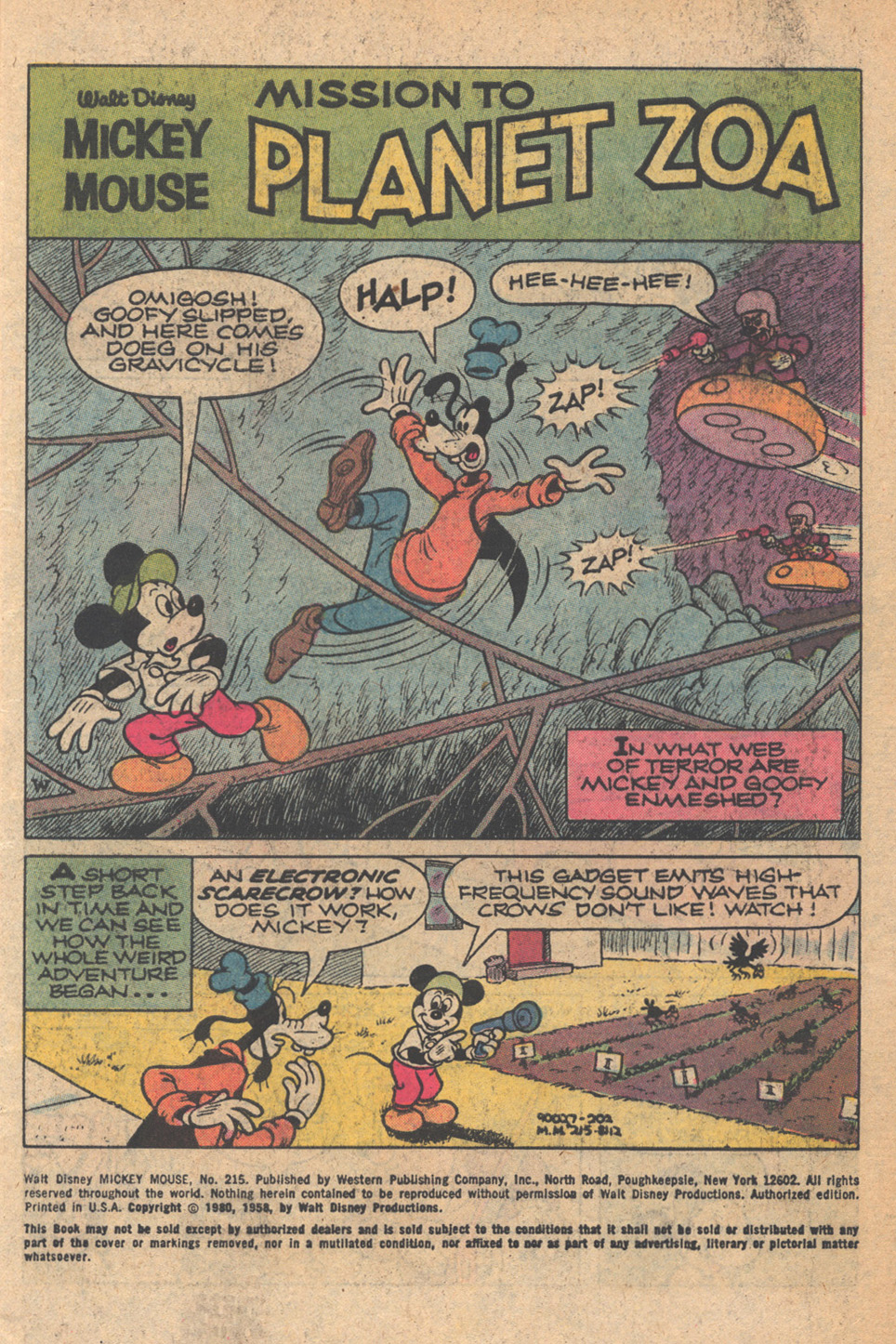 Read online Walt Disney's Mickey Mouse comic -  Issue #215 - 3