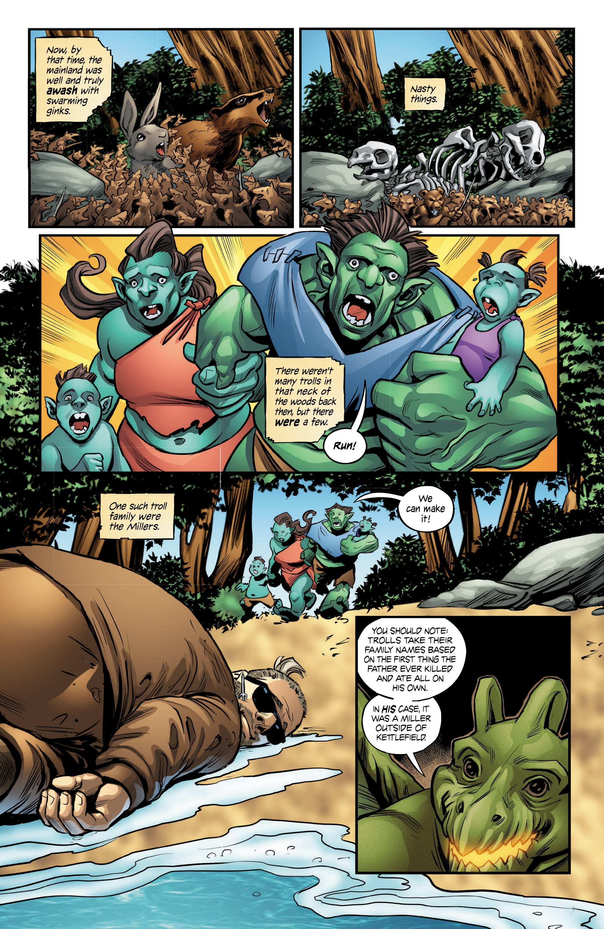 Read online Lark's Killer comic -  Issue #9 - 16