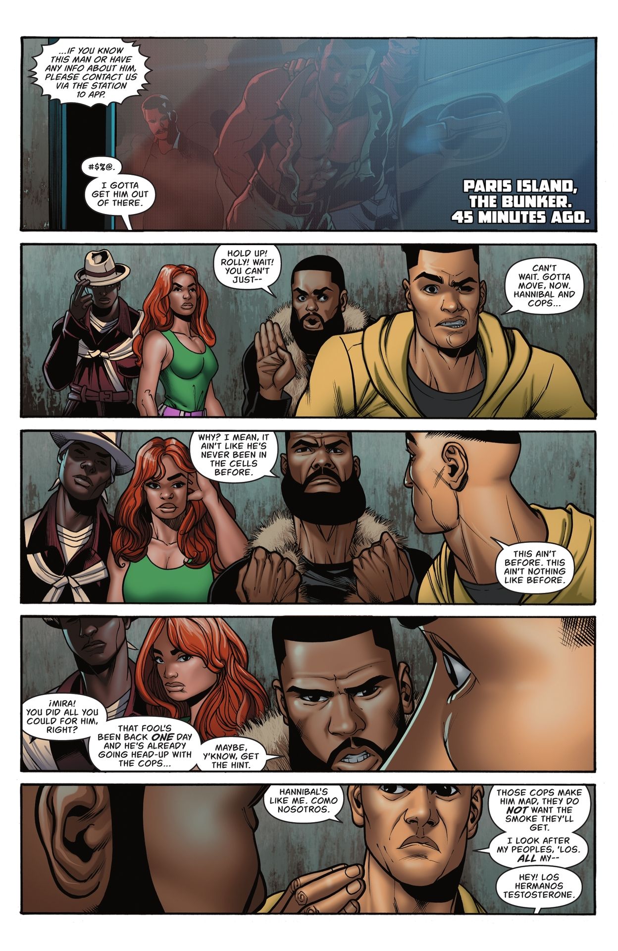 Read online Blood Syndicate: Season One comic -  Issue #4 - 4