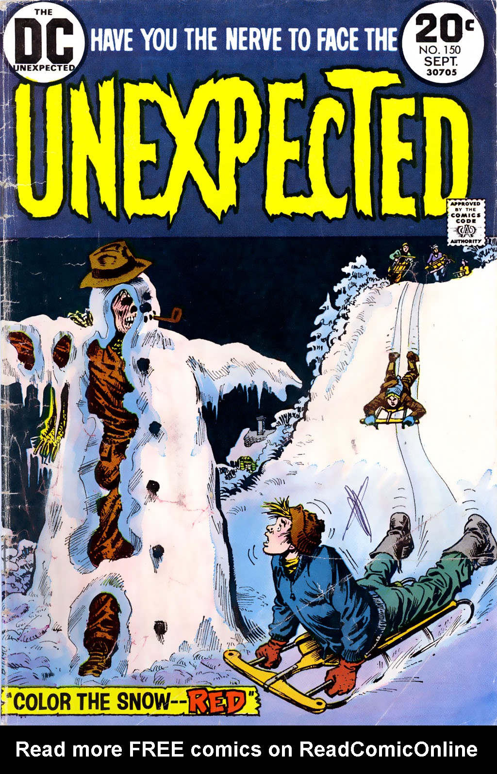 Read online Tales of the Unexpected comic -  Issue #150 - 1