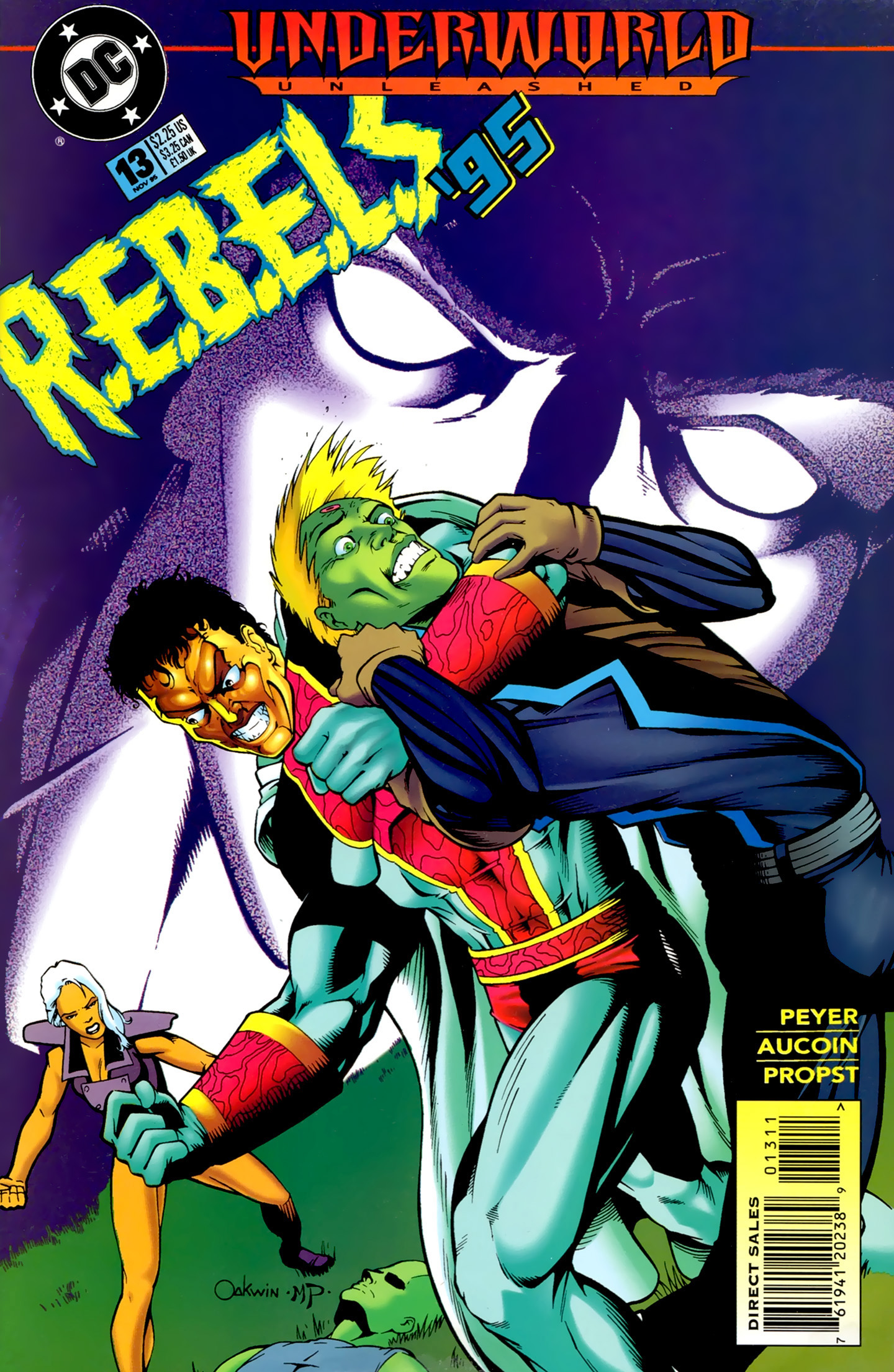 Read online R.E.B.E.L.S. '94 comic -  Issue #13 - 1
