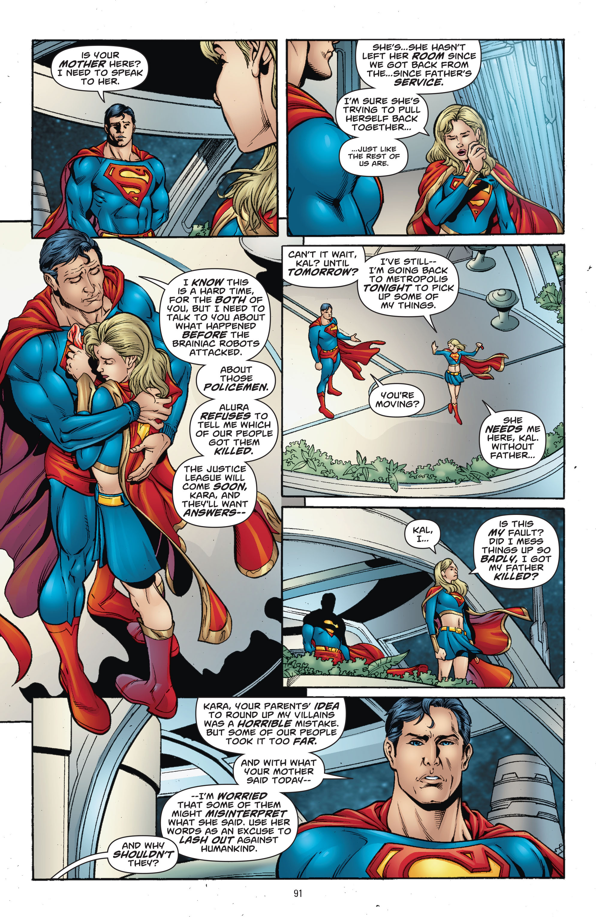 Read online Superman: New Krypton comic -  Issue # TPB 2 - 88