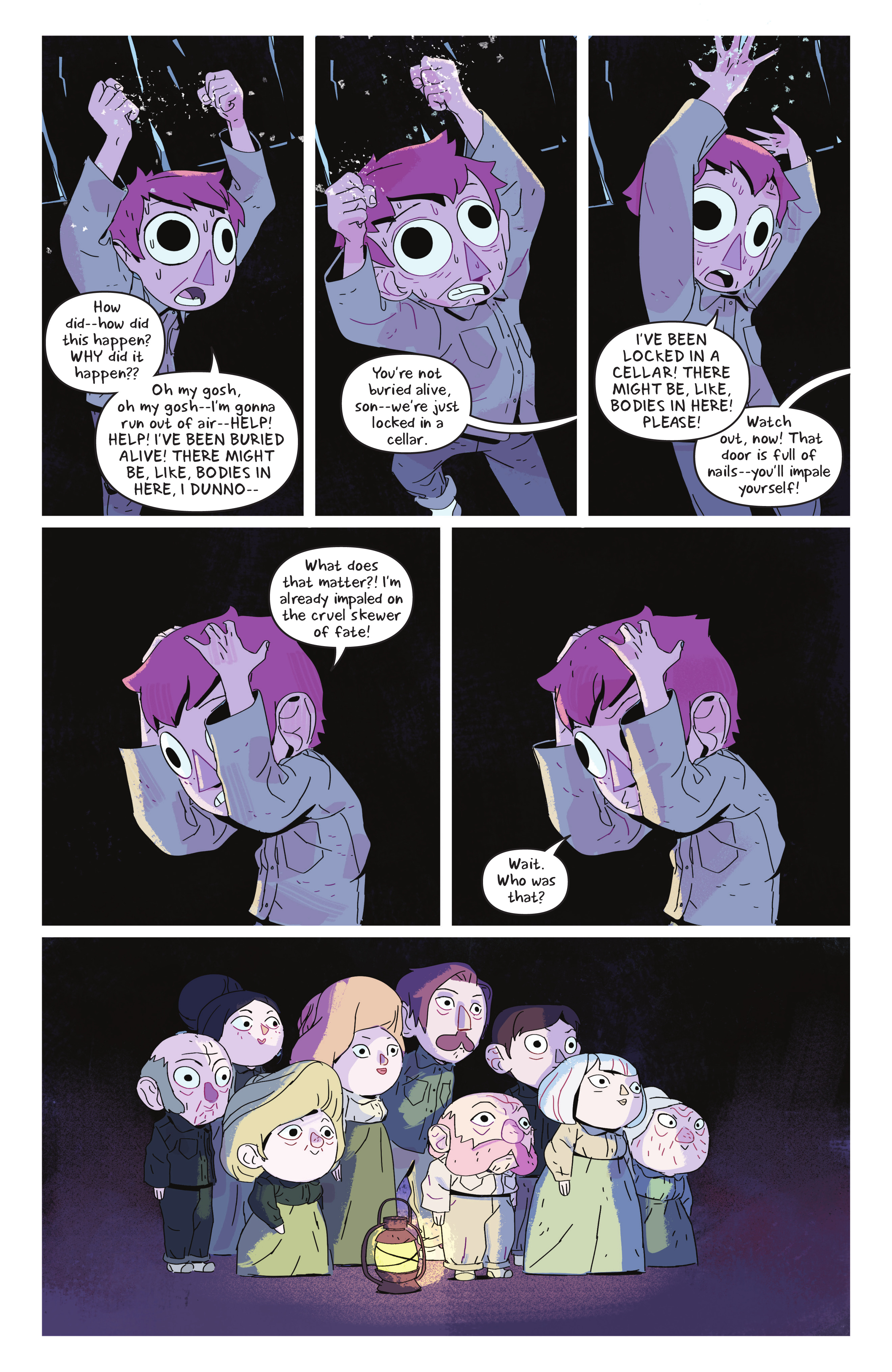 Read online Over the Garden Wall: Hollow Town comic -  Issue # TPB - 86