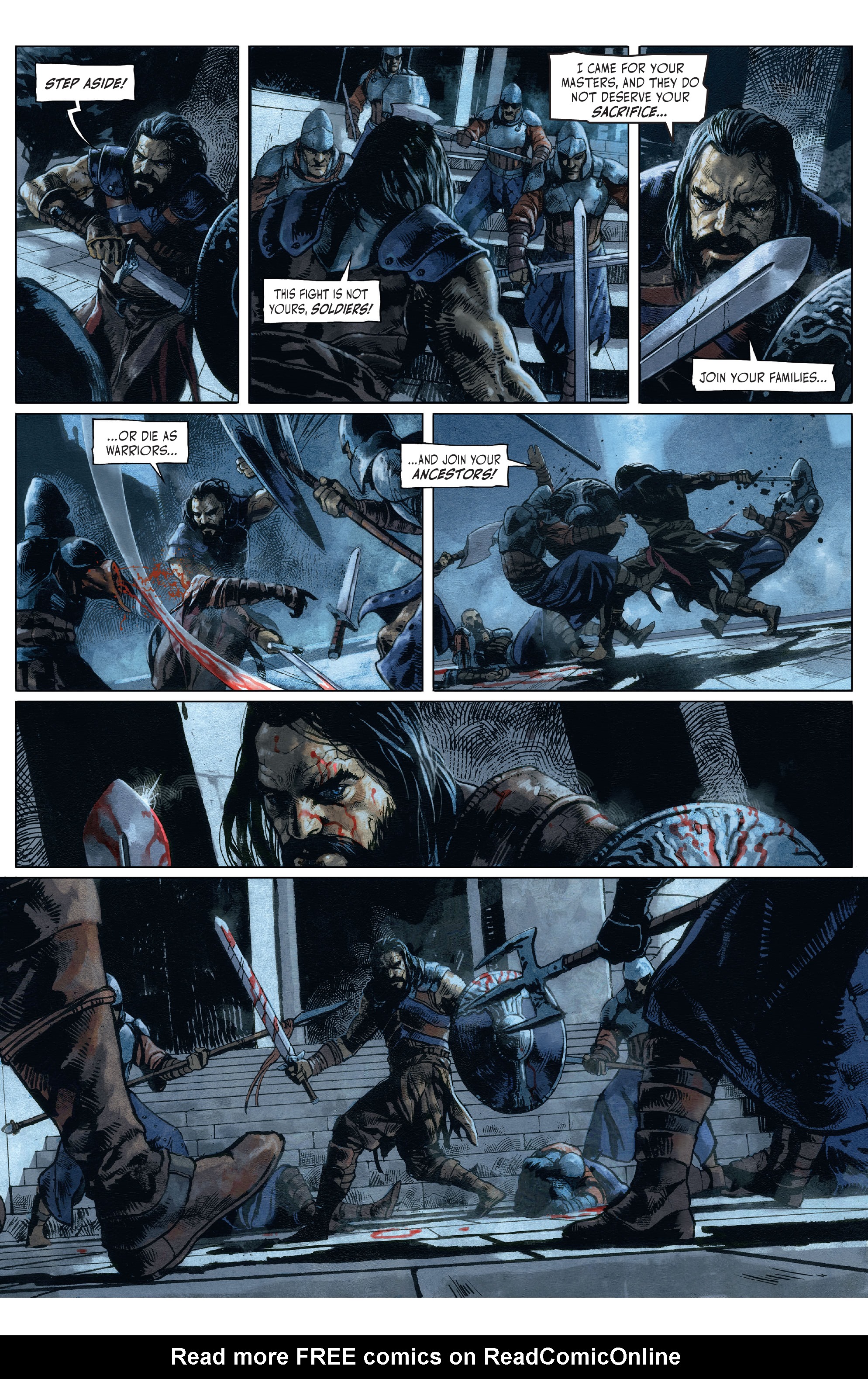 Read online The Cimmerian: Hour of the Dragon comic -  Issue #2 - 21