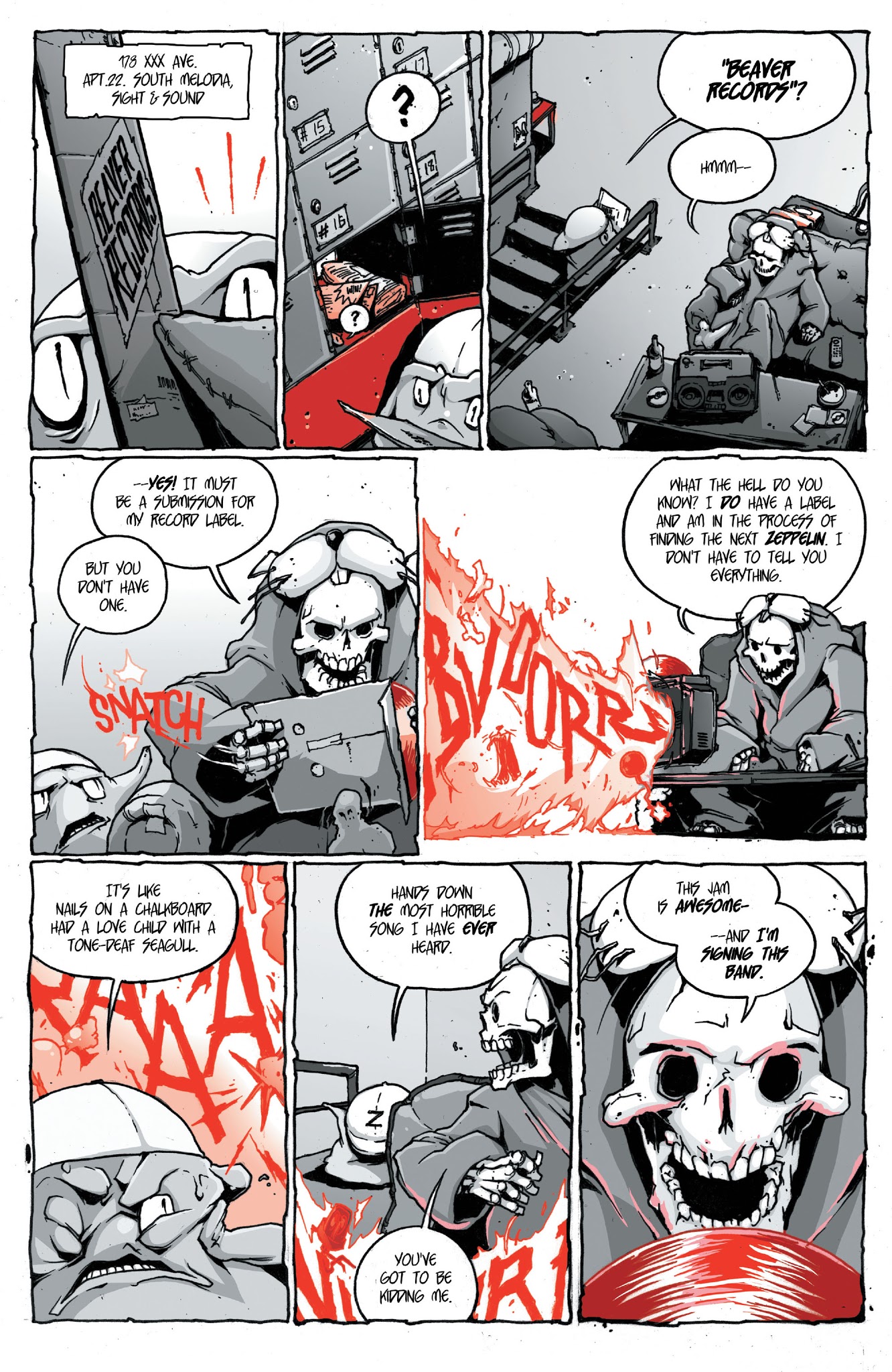 Read online Kill Audio comic -  Issue #4 - 5