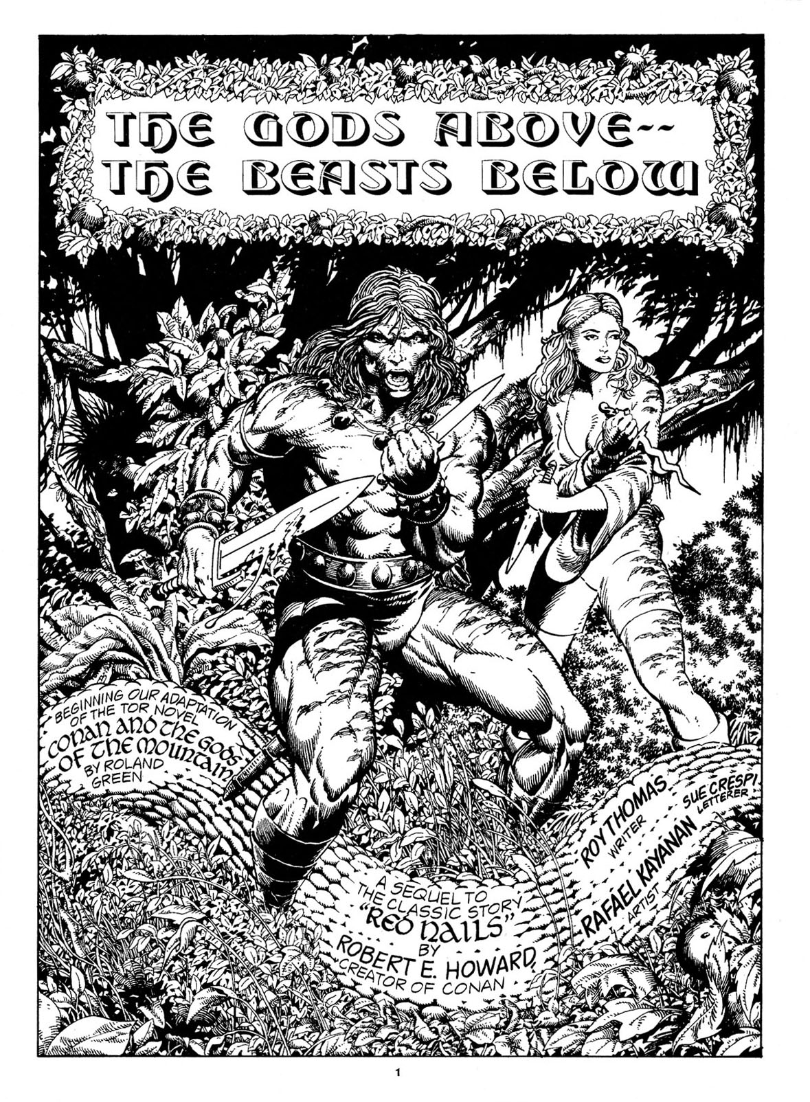 Read online The Savage Sword Of Conan comic -  Issue #211 - 3
