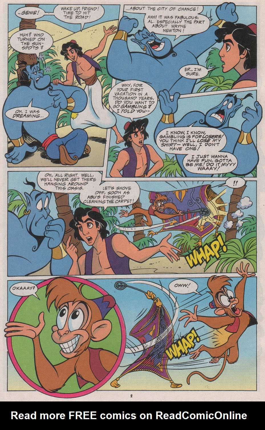 Read online Disney's Aladdin comic -  Issue #10 - 4