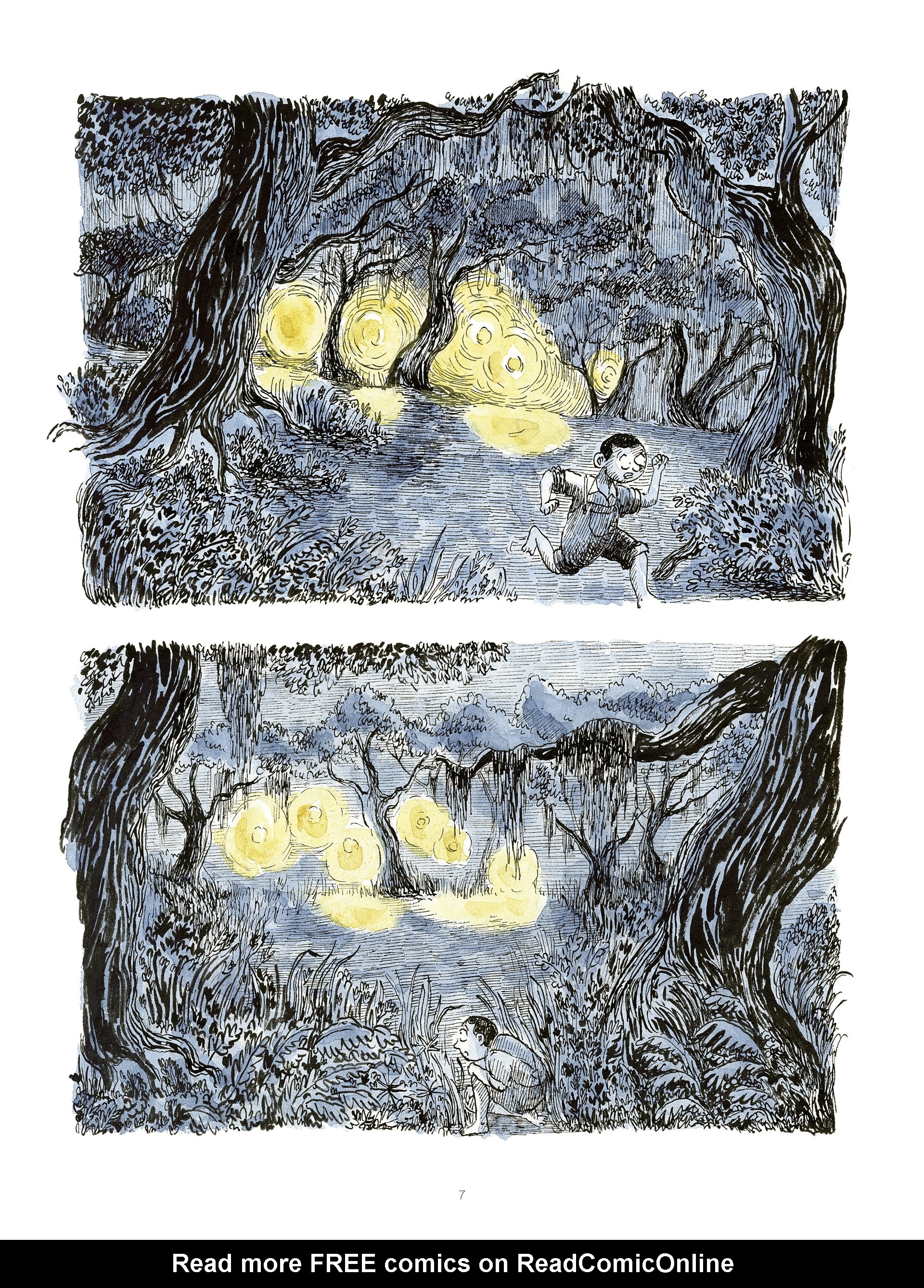 Read online Swamp: A Summer in the Bayou comic -  Issue # TPB (Part 1) - 9